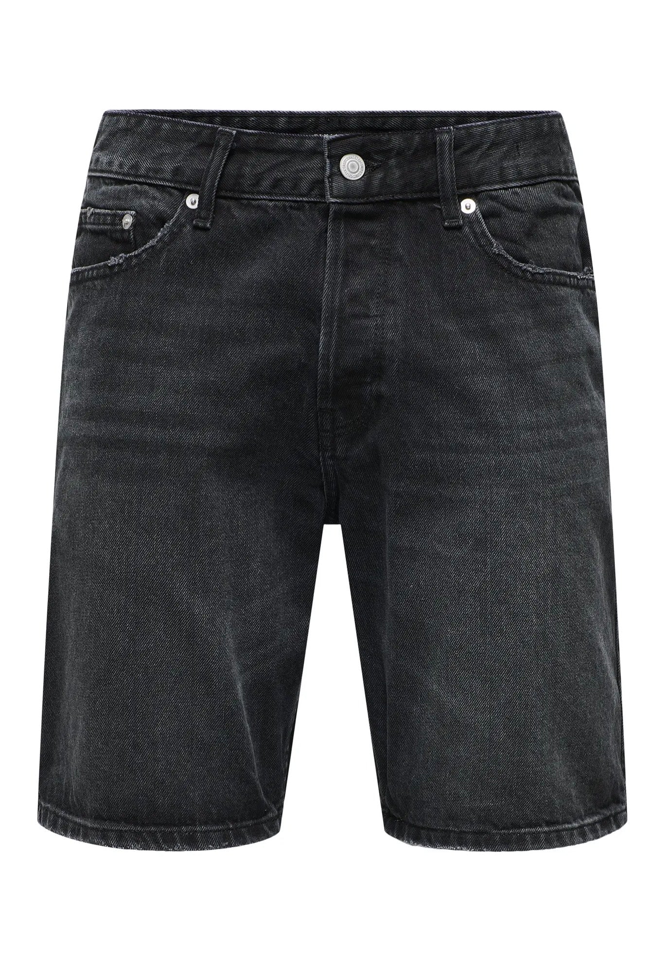 Only & Sons - Edge Black Denim - Shorts | Men-Image