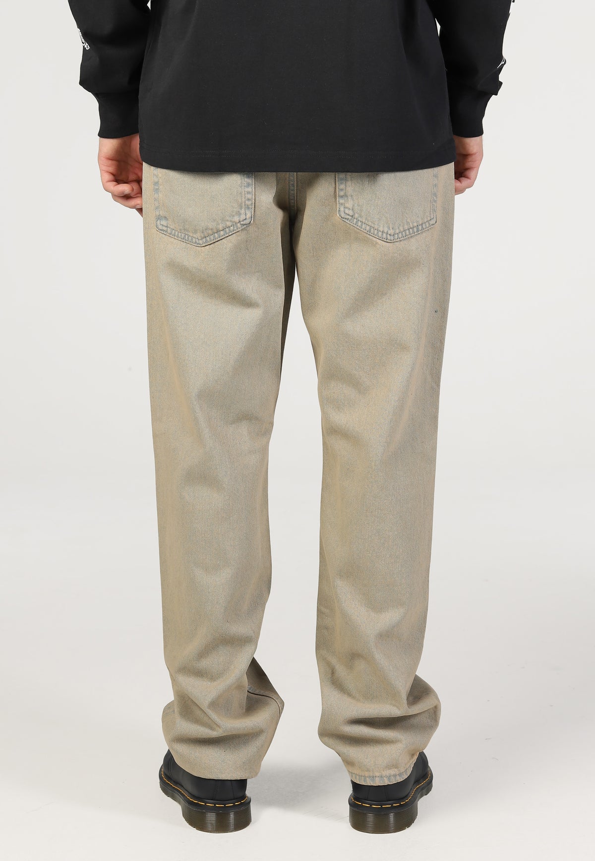 Only & Sons Edge Straight Denim Overdye Brown Jeans | Men-Image