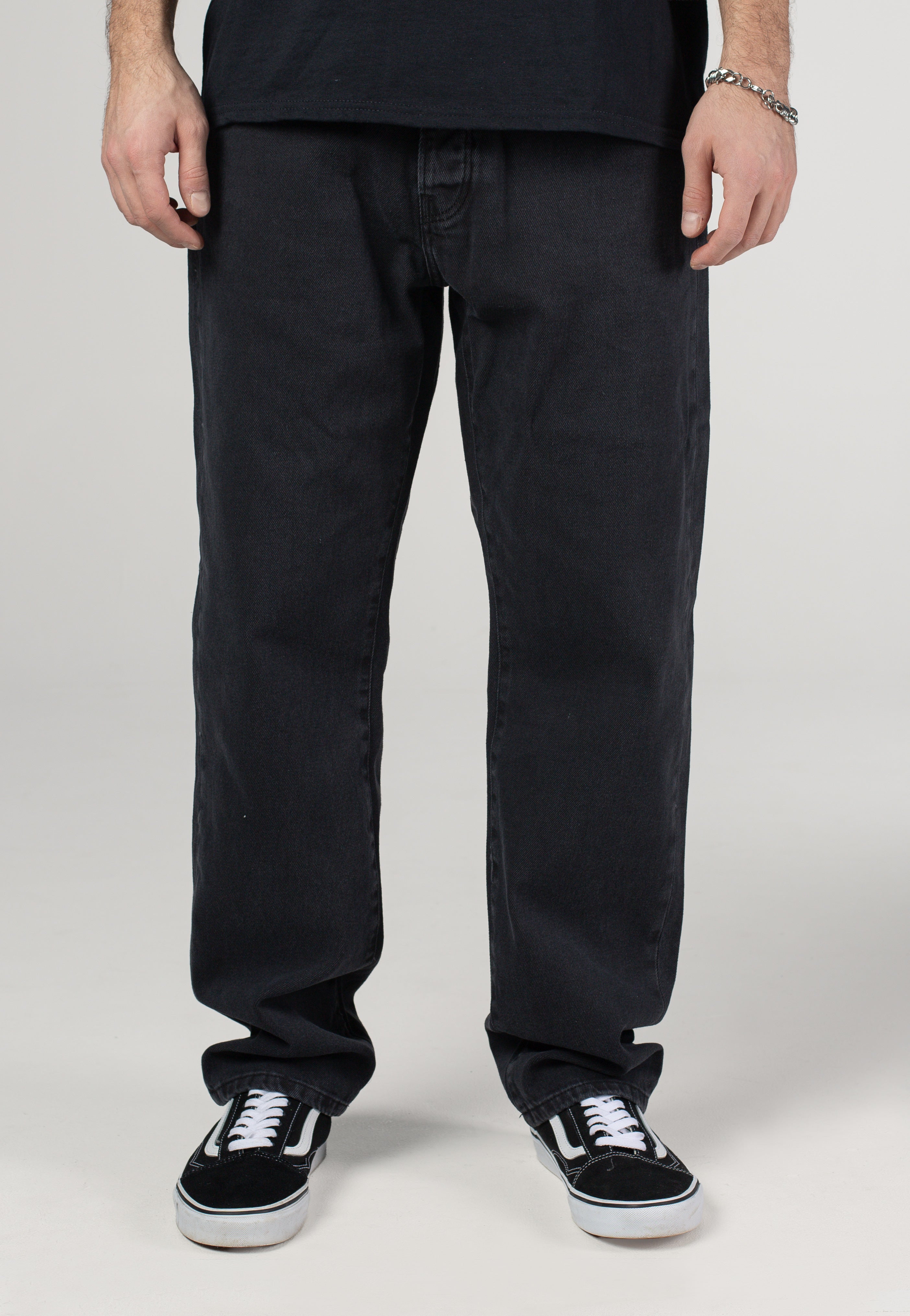 Only & Sons - Edge Straight Washed Black - Jeans | Men-Image