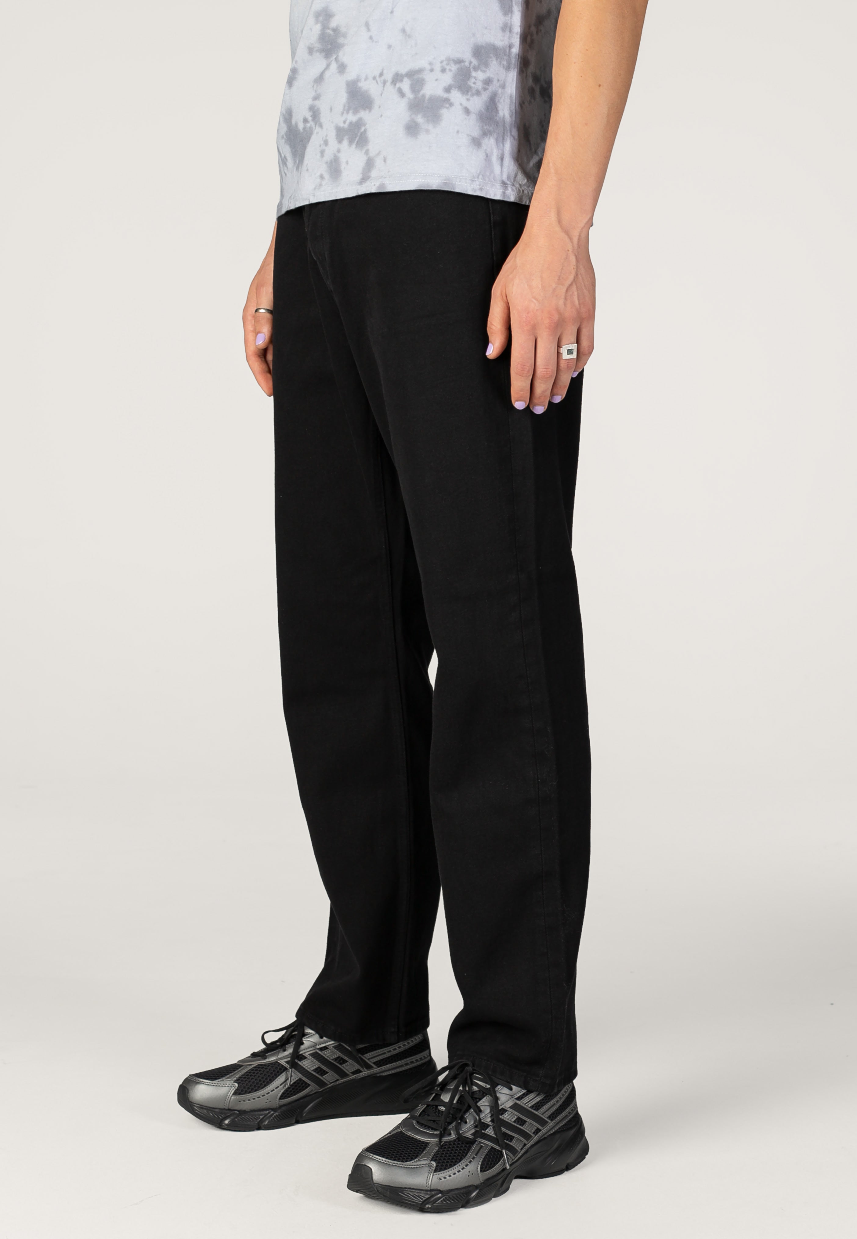 Only & Sons - Edge Straight Washed Black - Jeans | Men-Image