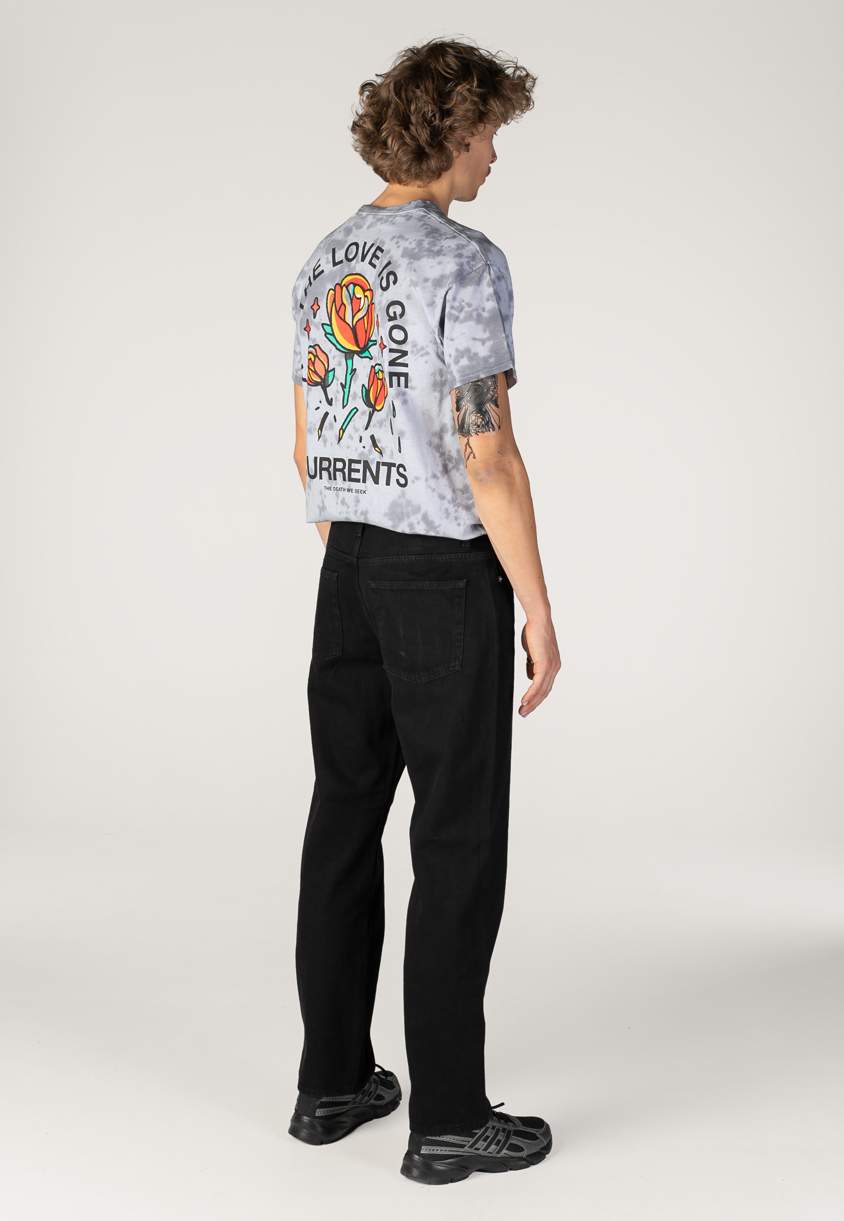 Only & Sons - Edge Straight Washed Black - Jeans | Men-Image