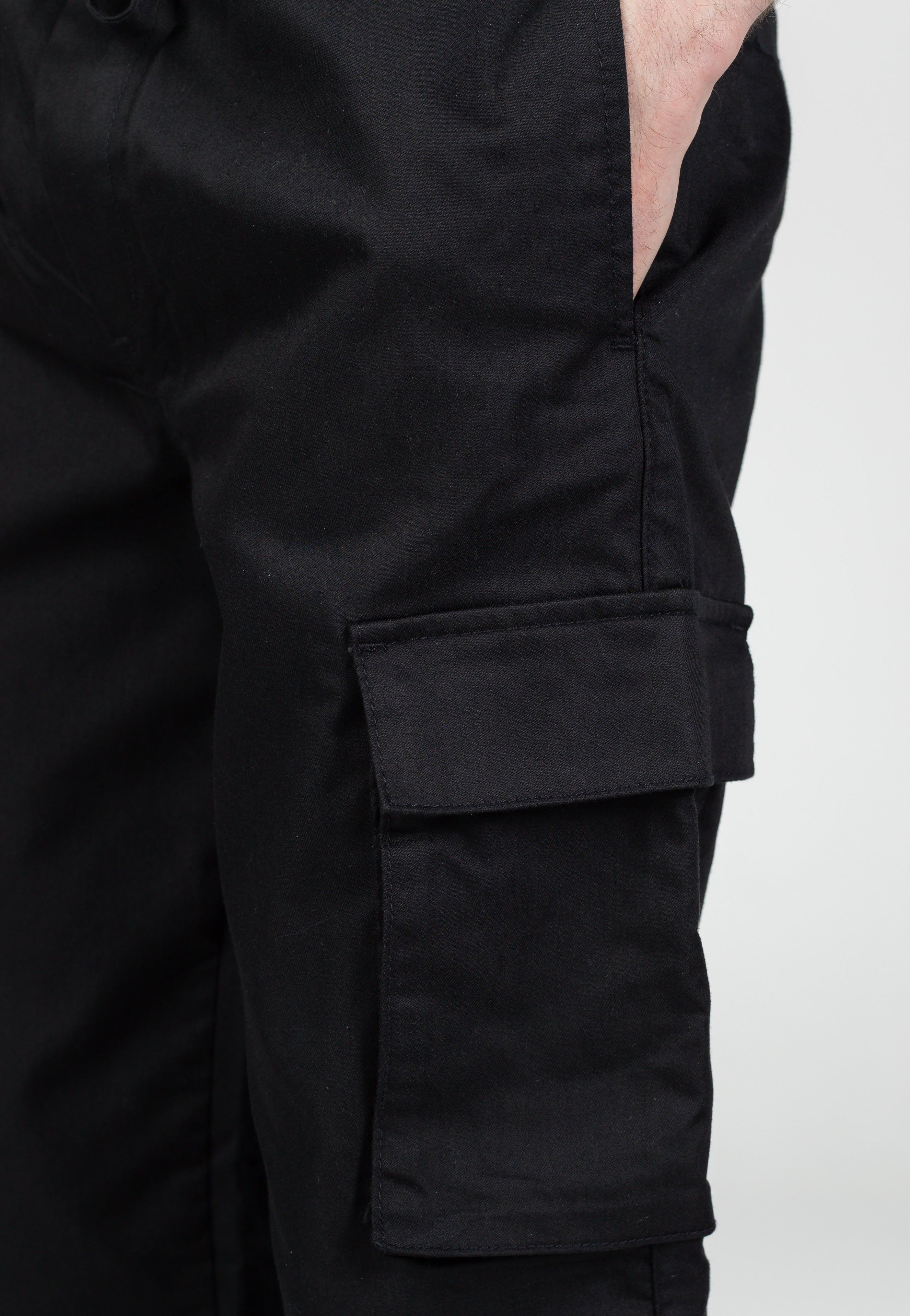 Only & Sons - Garda Slim Tapered String Black - Pants | Men-Image