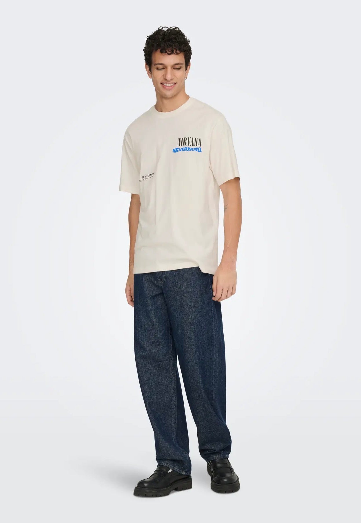 Only & Sons - Nirvana Life Cloud Dancer - T-Shirt | Men-Image