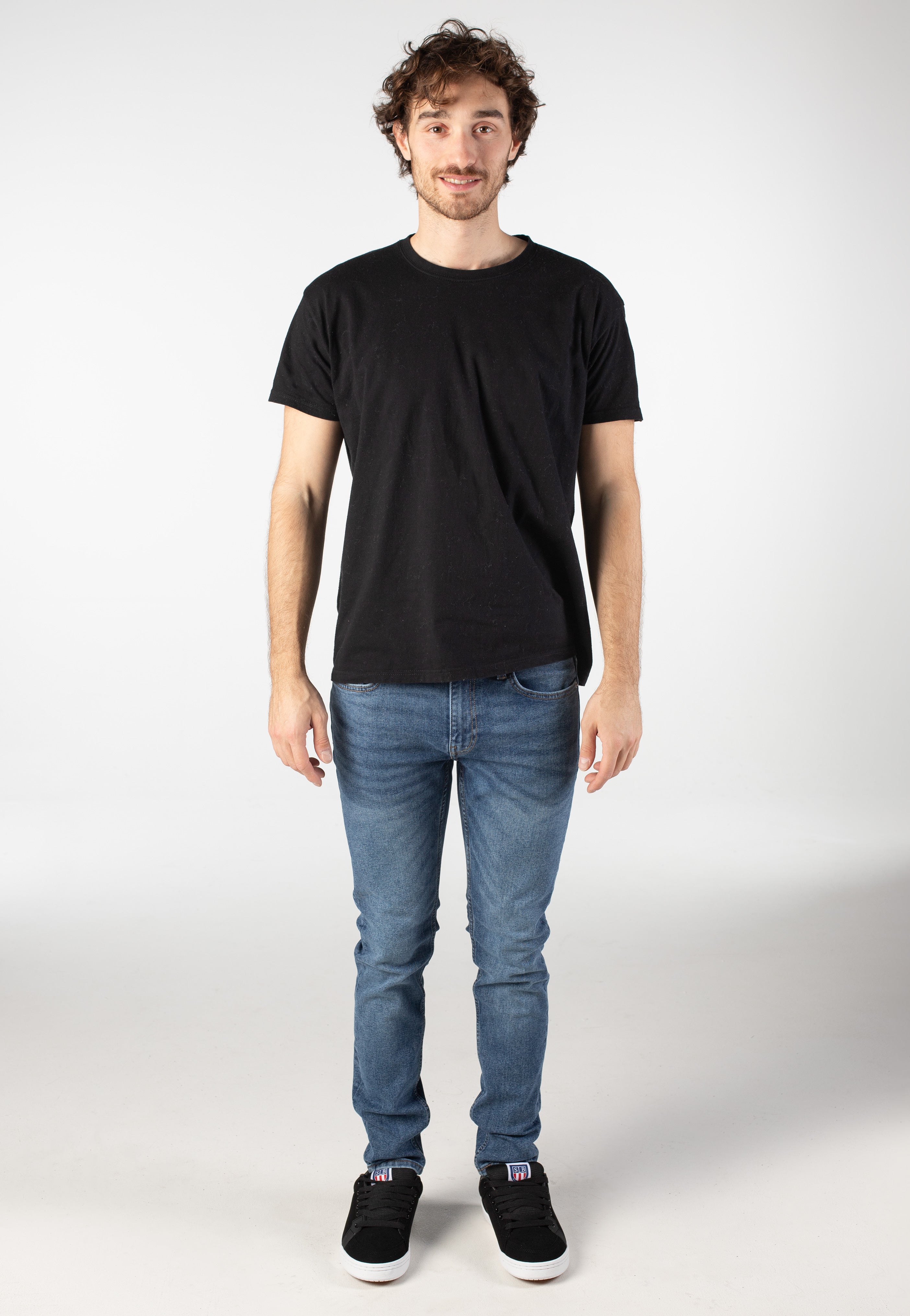 Only & Sons - Warp Skinny Box Pim Medium Blue Denim - Jeans | Men-Image