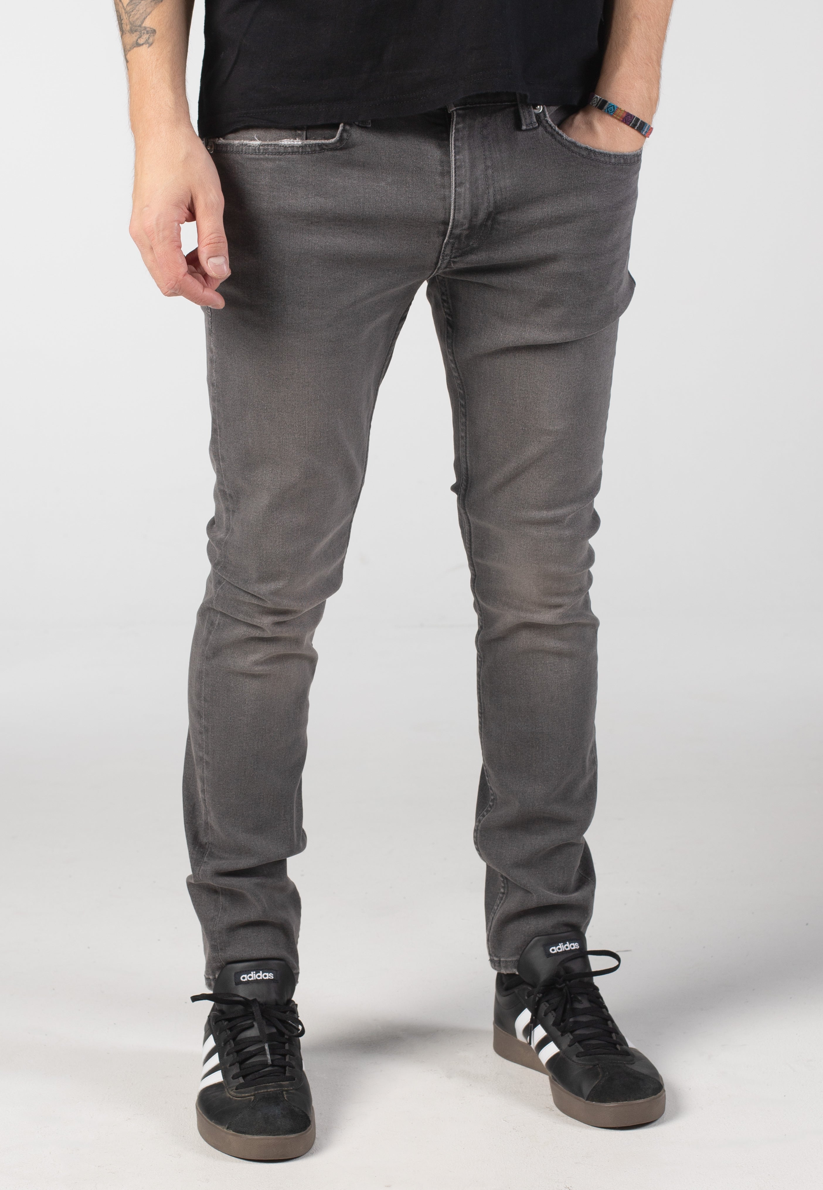 Only & Sons - Warp Skinny Box Pim Medium Grey Denim - Jeans | Men-Image