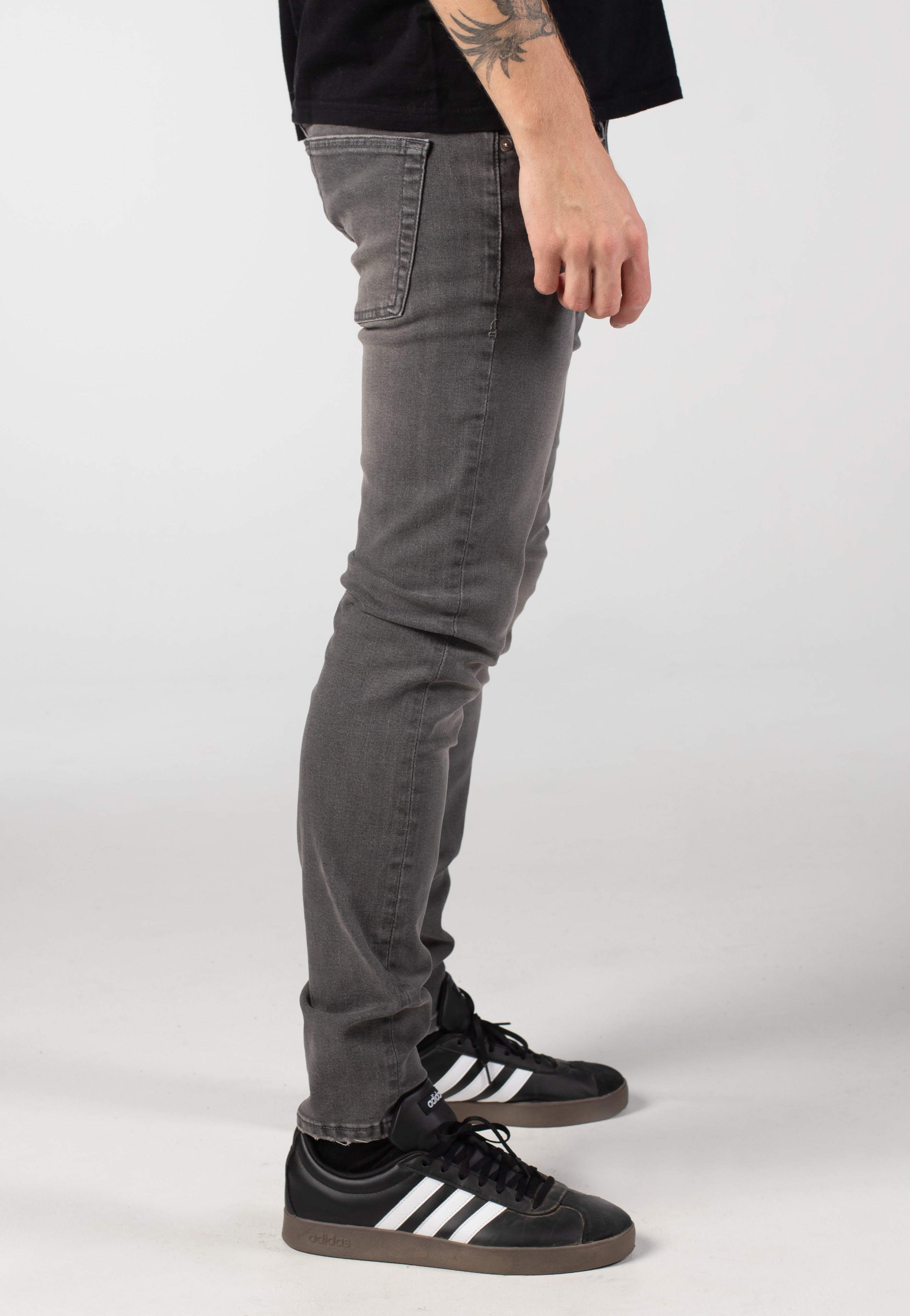 Only & Sons - Warp Skinny Box Pim Medium Grey Denim - Jeans | Men-Image