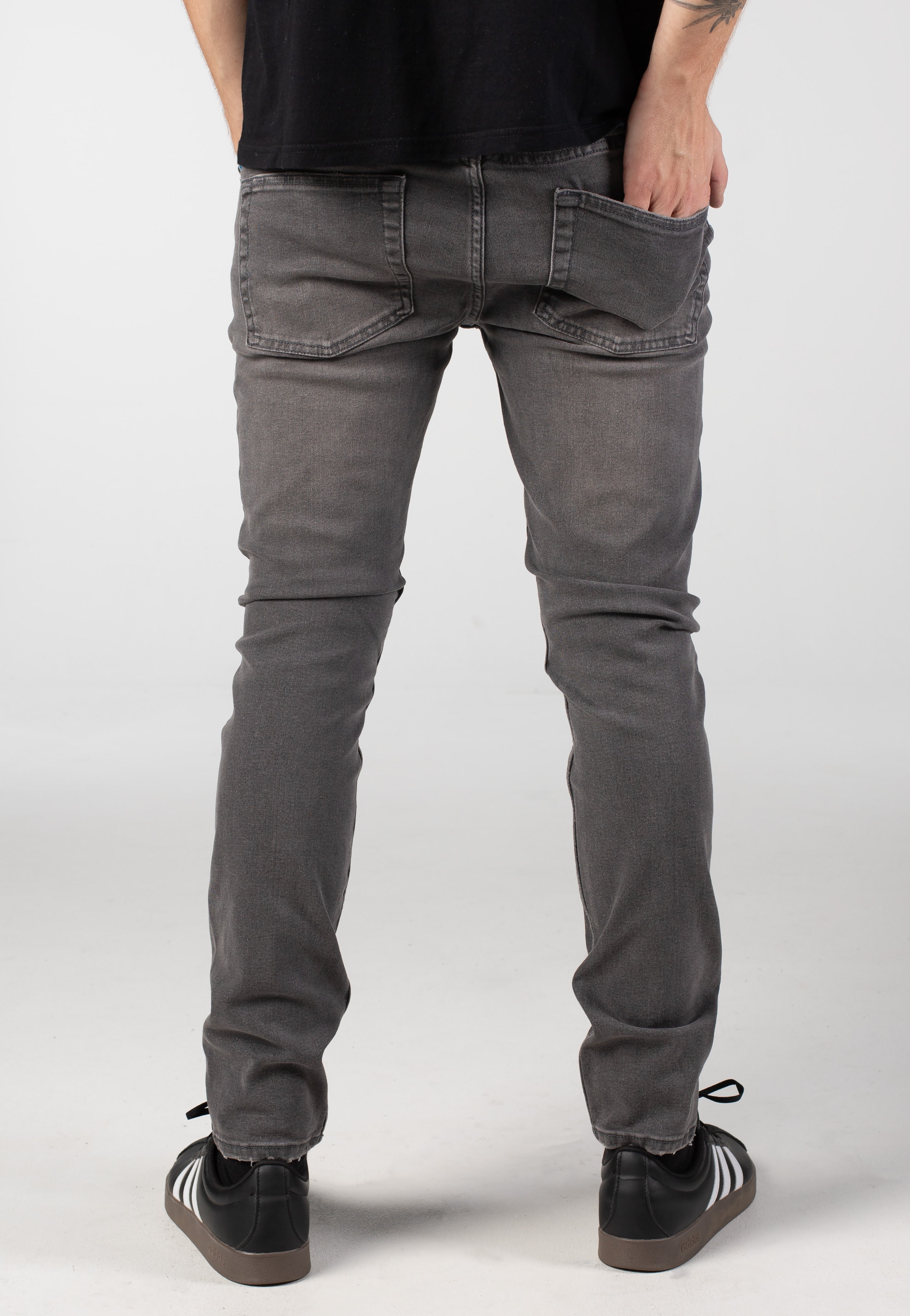 Only & Sons - Warp Skinny Box Pim Medium Grey Denim - Jeans | Men-Image