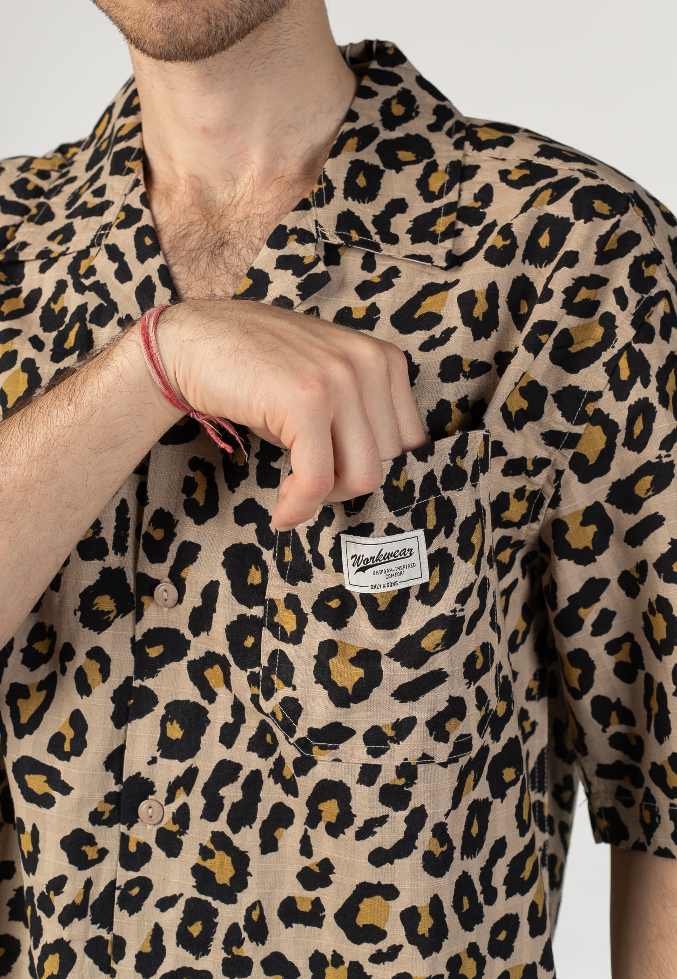 Only & Sons - Zeke Resort Crockery - Shirt | Men-Image