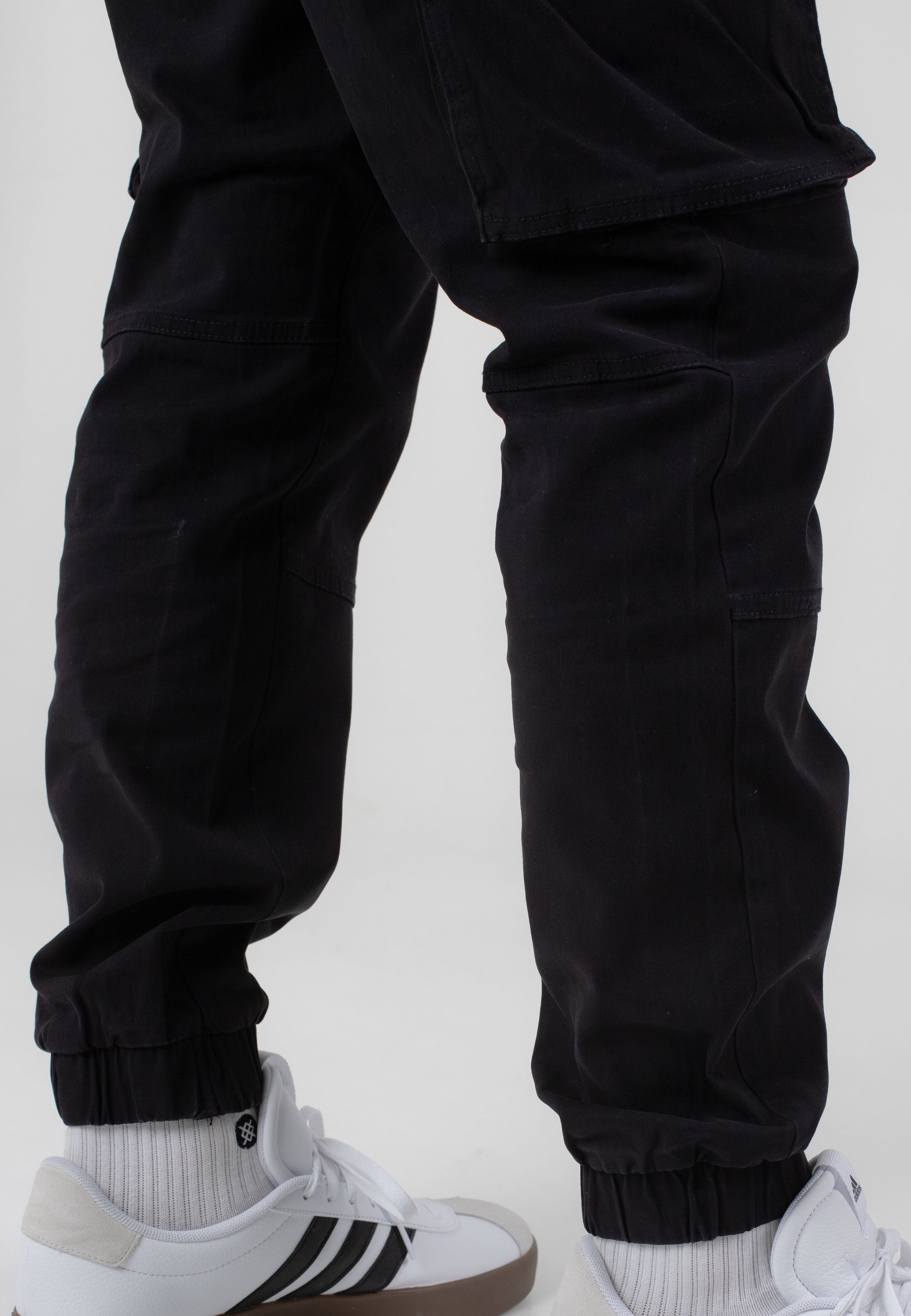 Only & Sons - Callie Life Cargo Cuff Black - Pants | Men-Image