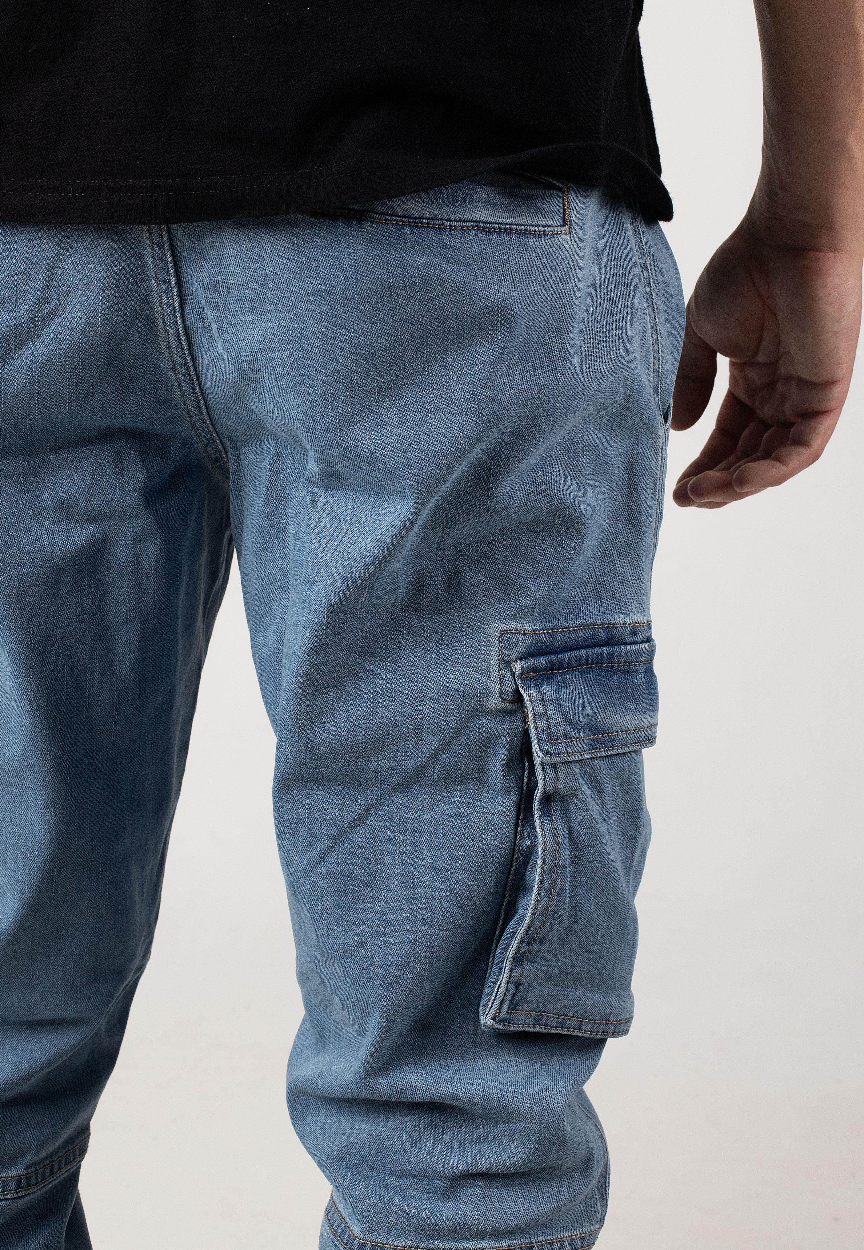 Only & Sons - Cam Stage Cargo Light Blue Denim - Jeans | Men-Image