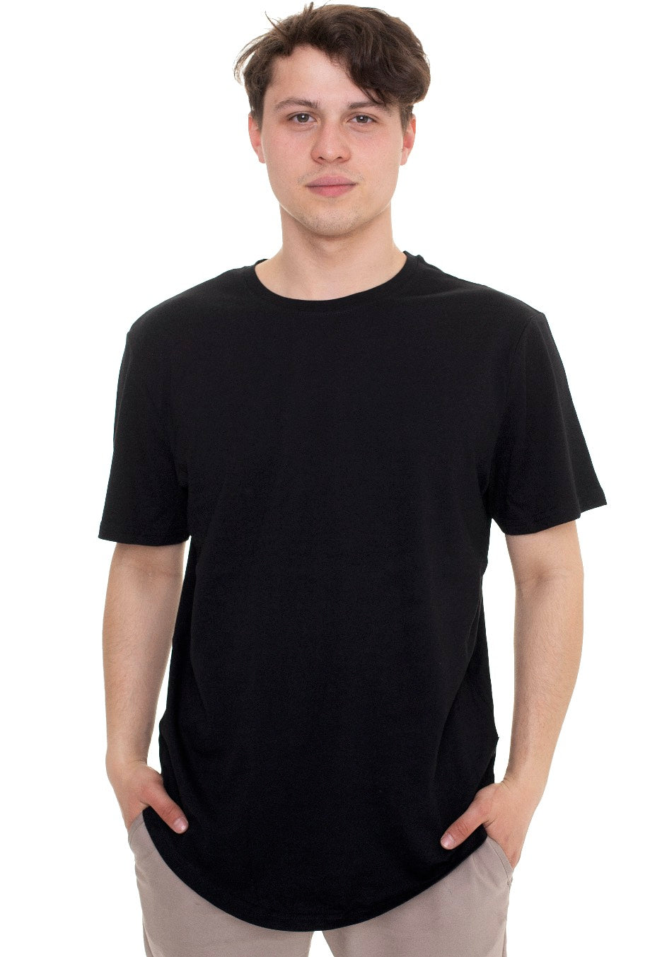 Only & Sons - Matt Life Longy Solid & Stripe Pack Of 2 Black - T-Shirt | Men-Image