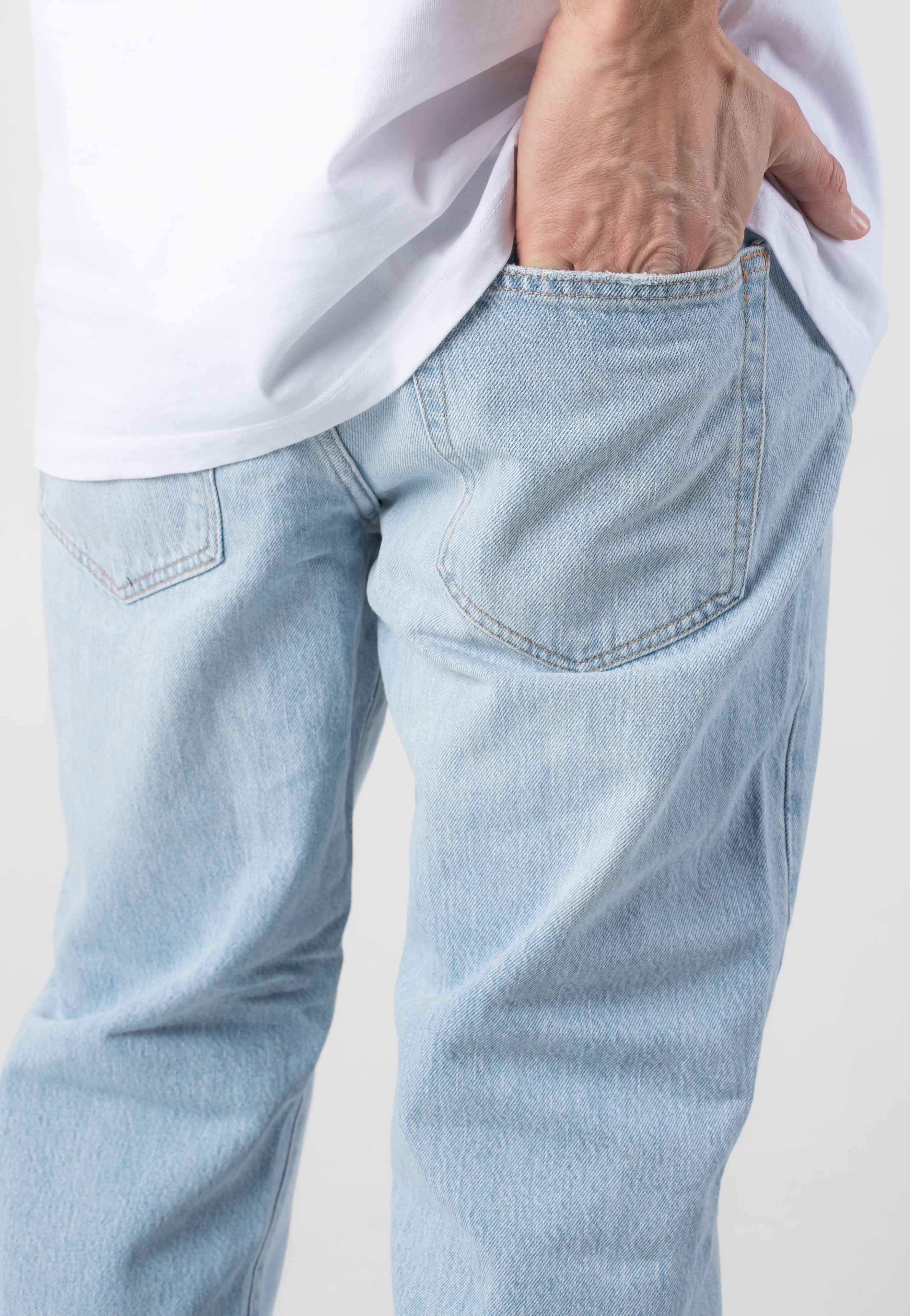 Only & Sons - Edge Straight Light Blue Denim - Jeans | Men-Image