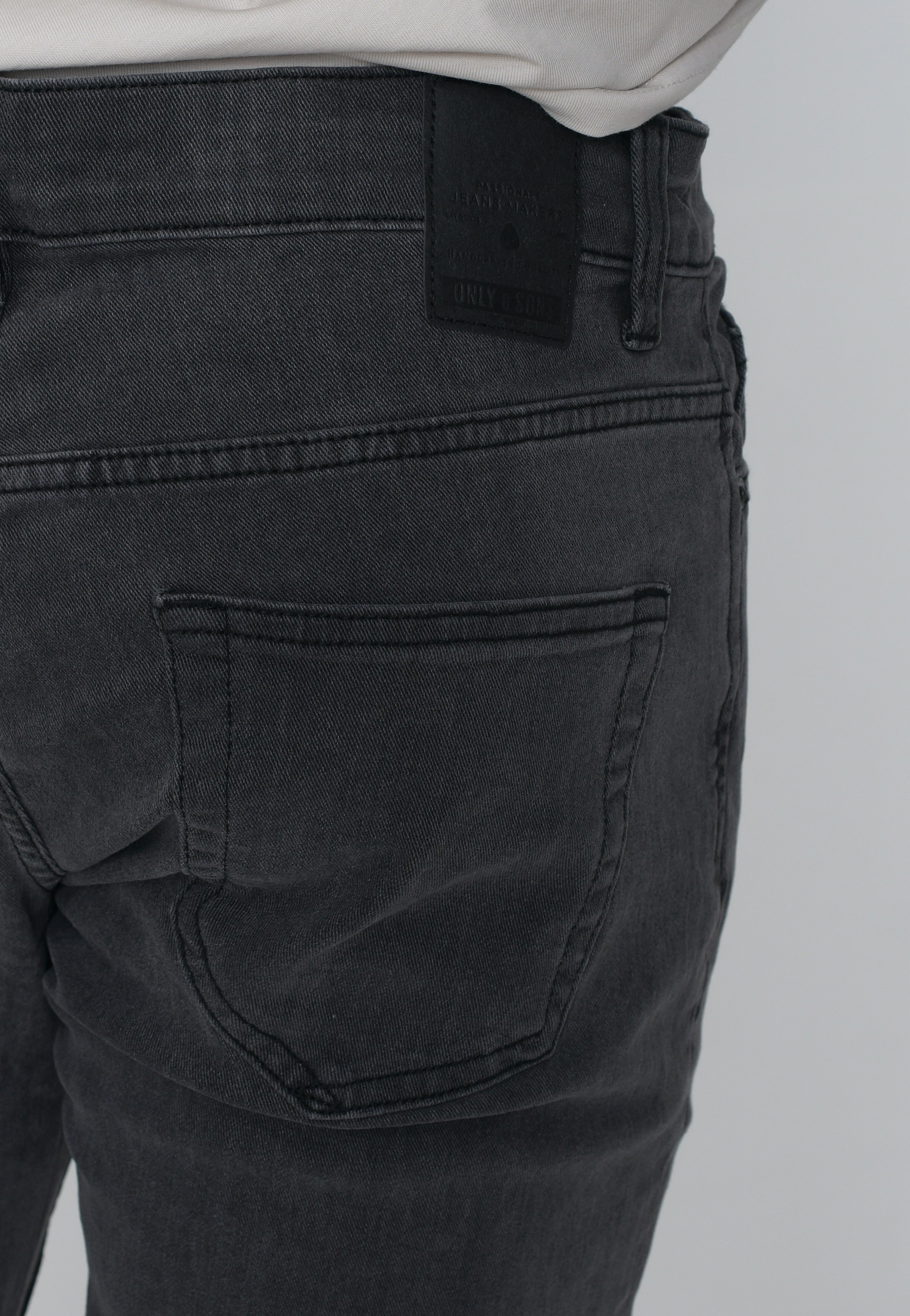 Only & Sons - Loom Life Grey Denim - Jeans | Men-Image