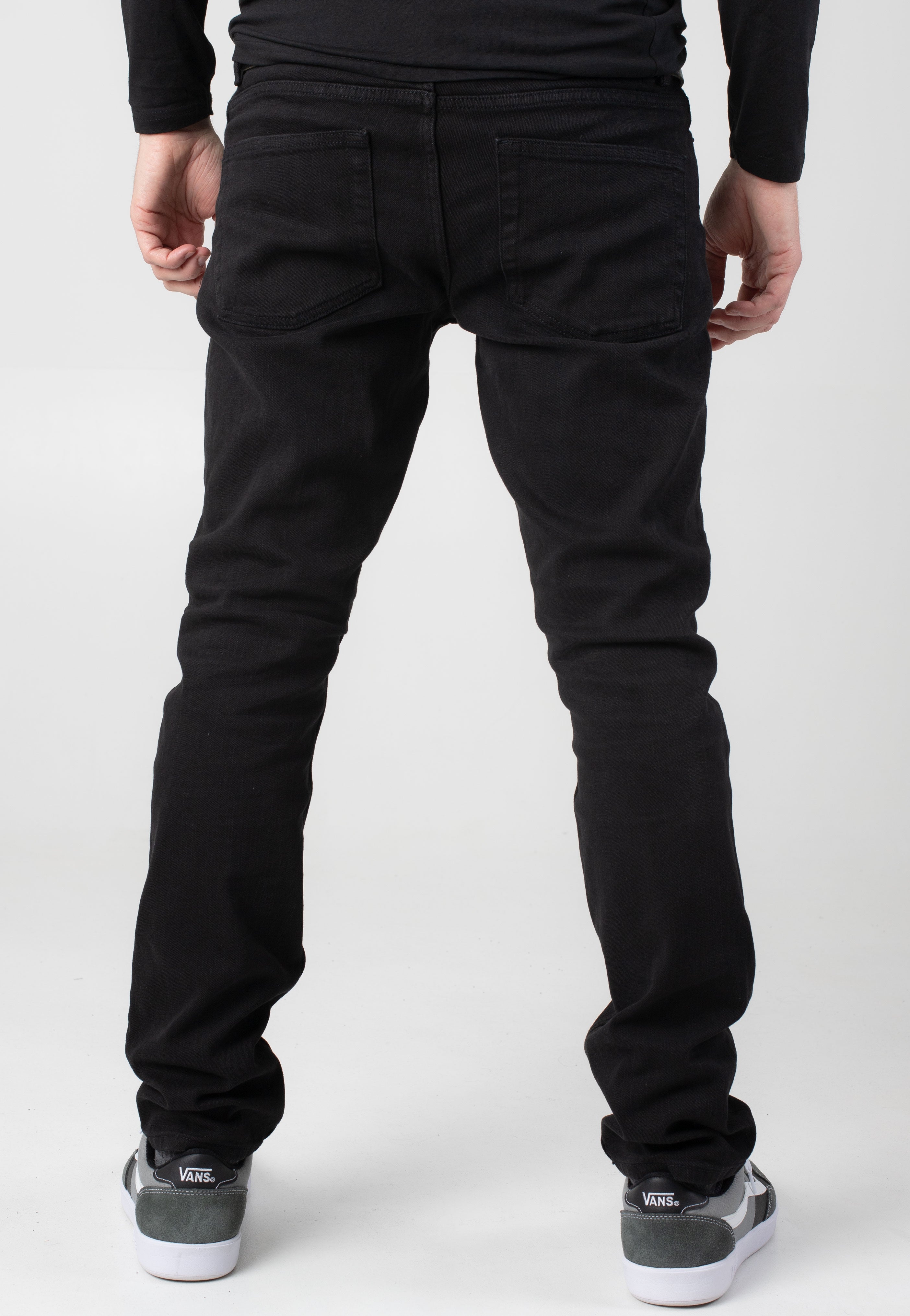 Only & Sons - Loom Slim Black Denim - Jeans | Men-Image