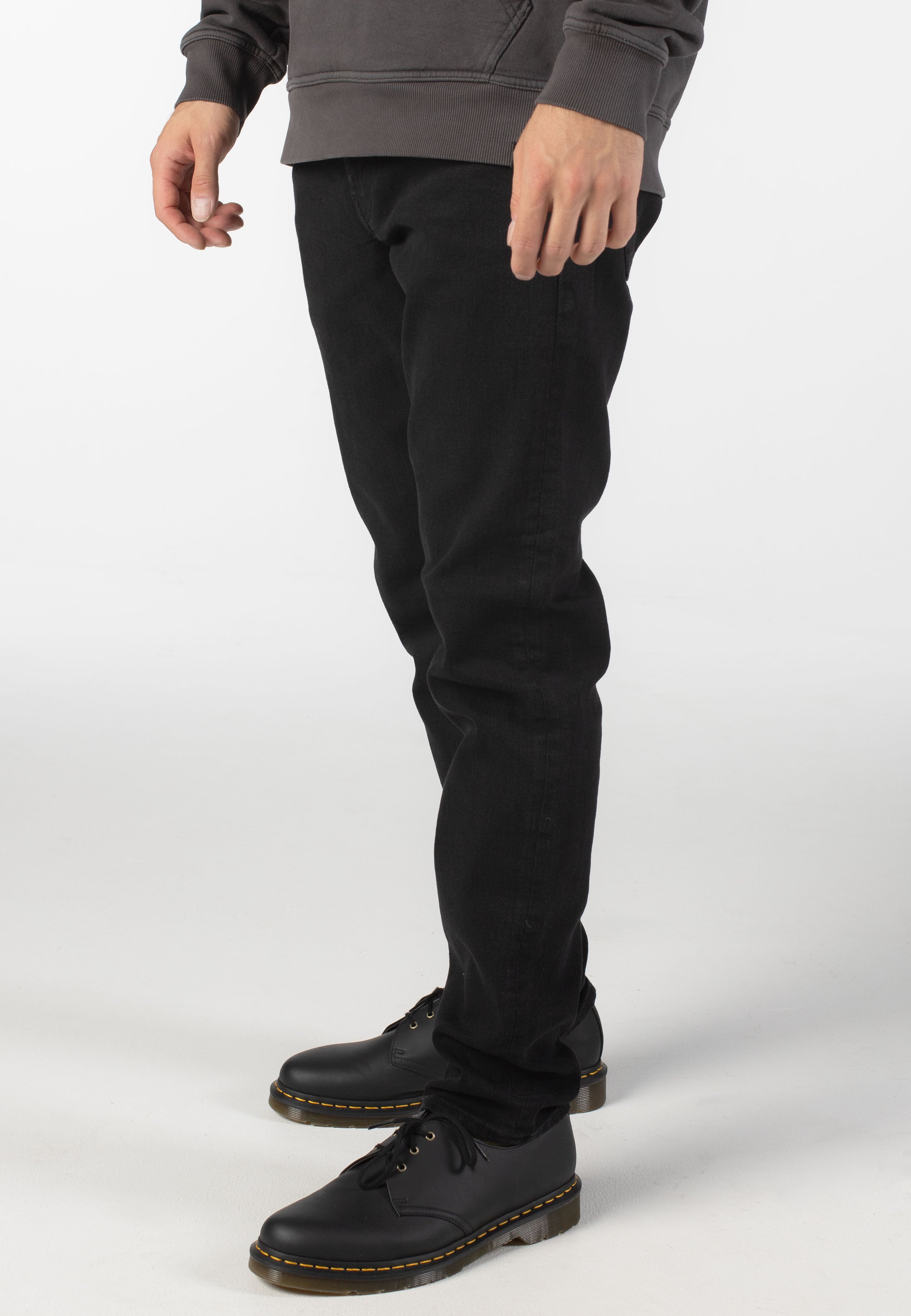 Only & Sons - Loom Slim Black Denim - Jeans | Men-Image