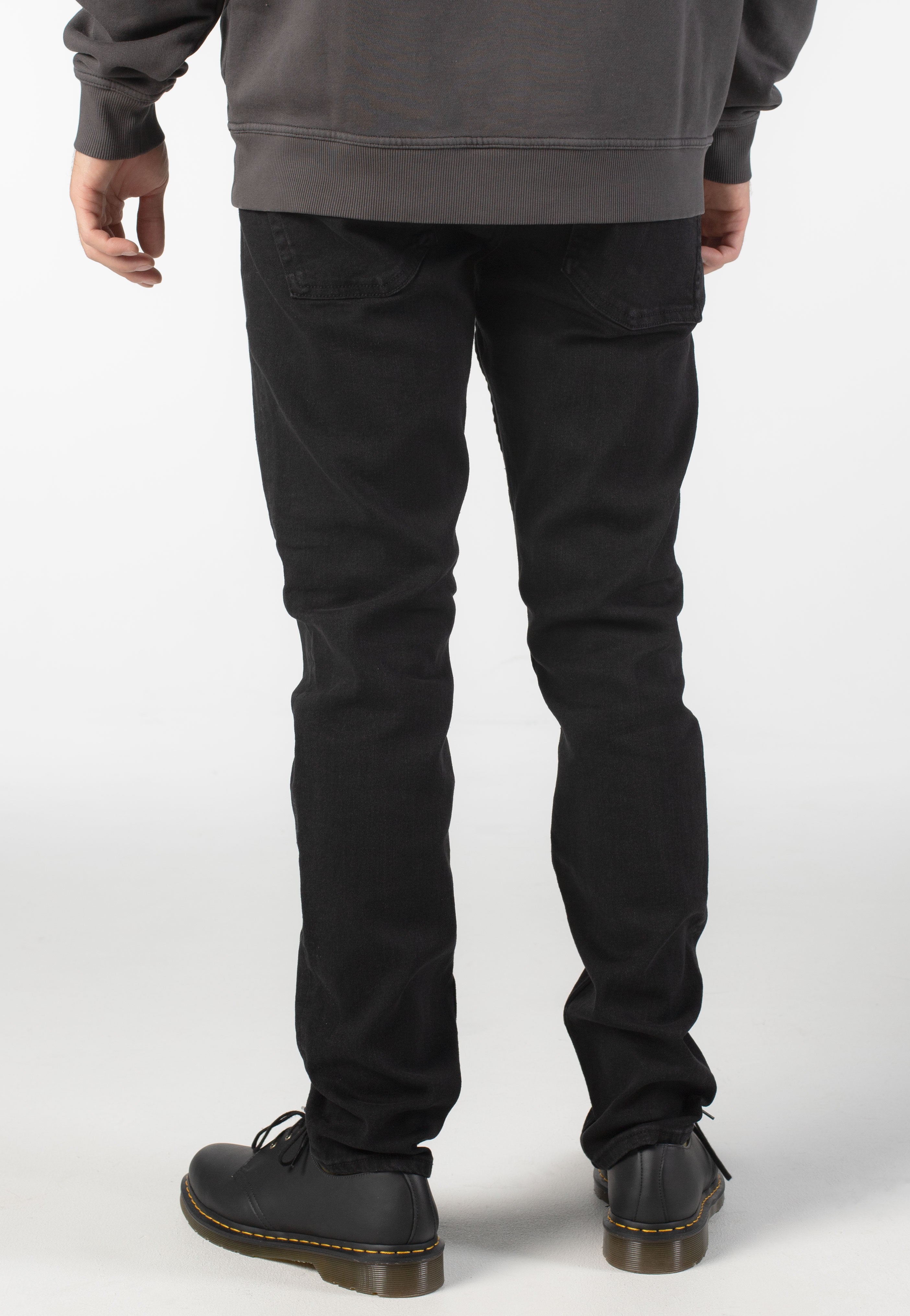 Only & Sons - Loom Slim Black Denim - Jeans | Men-Image