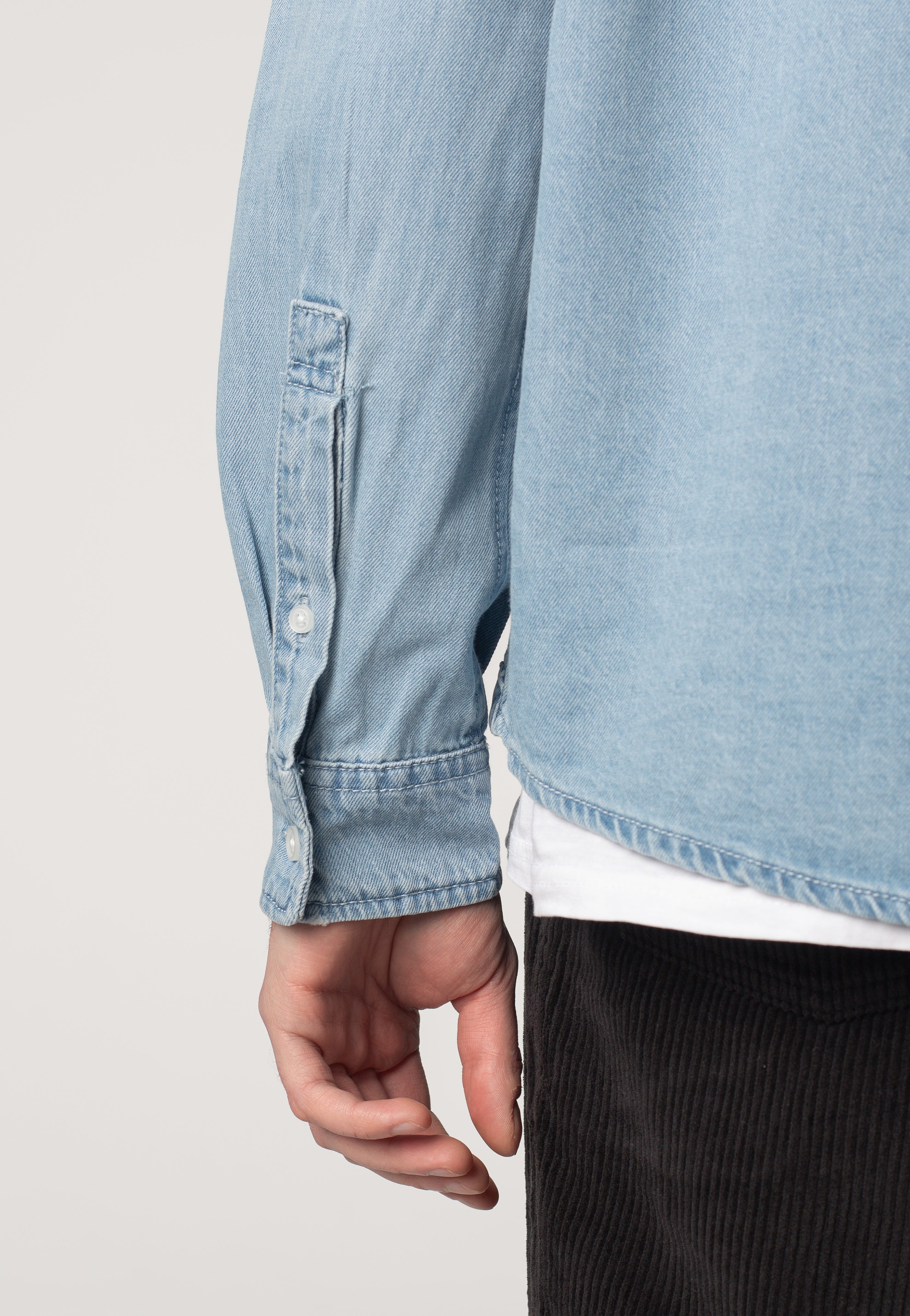 Only & Sons - Orson Light Blue Denim - Shirt | Men-Image