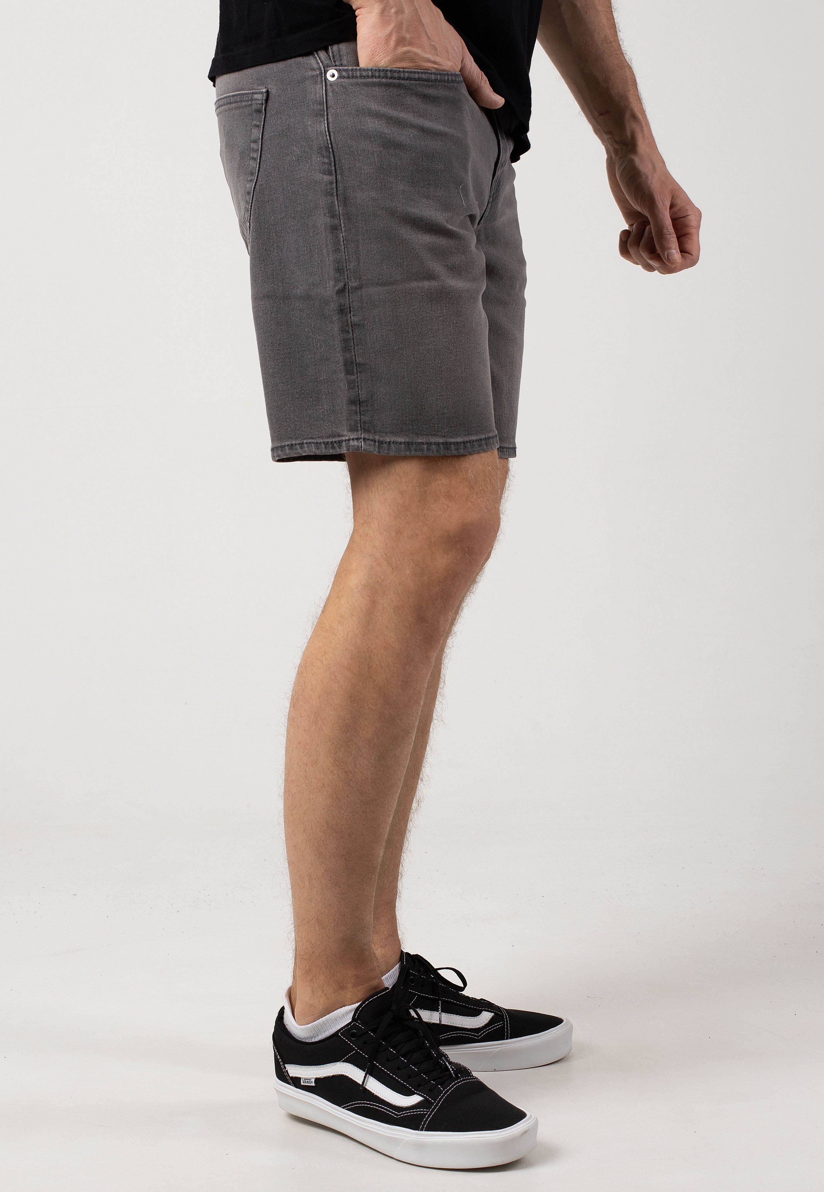 Only & Sons - Weft Medium Grey Denim - Shorts | Men-Image