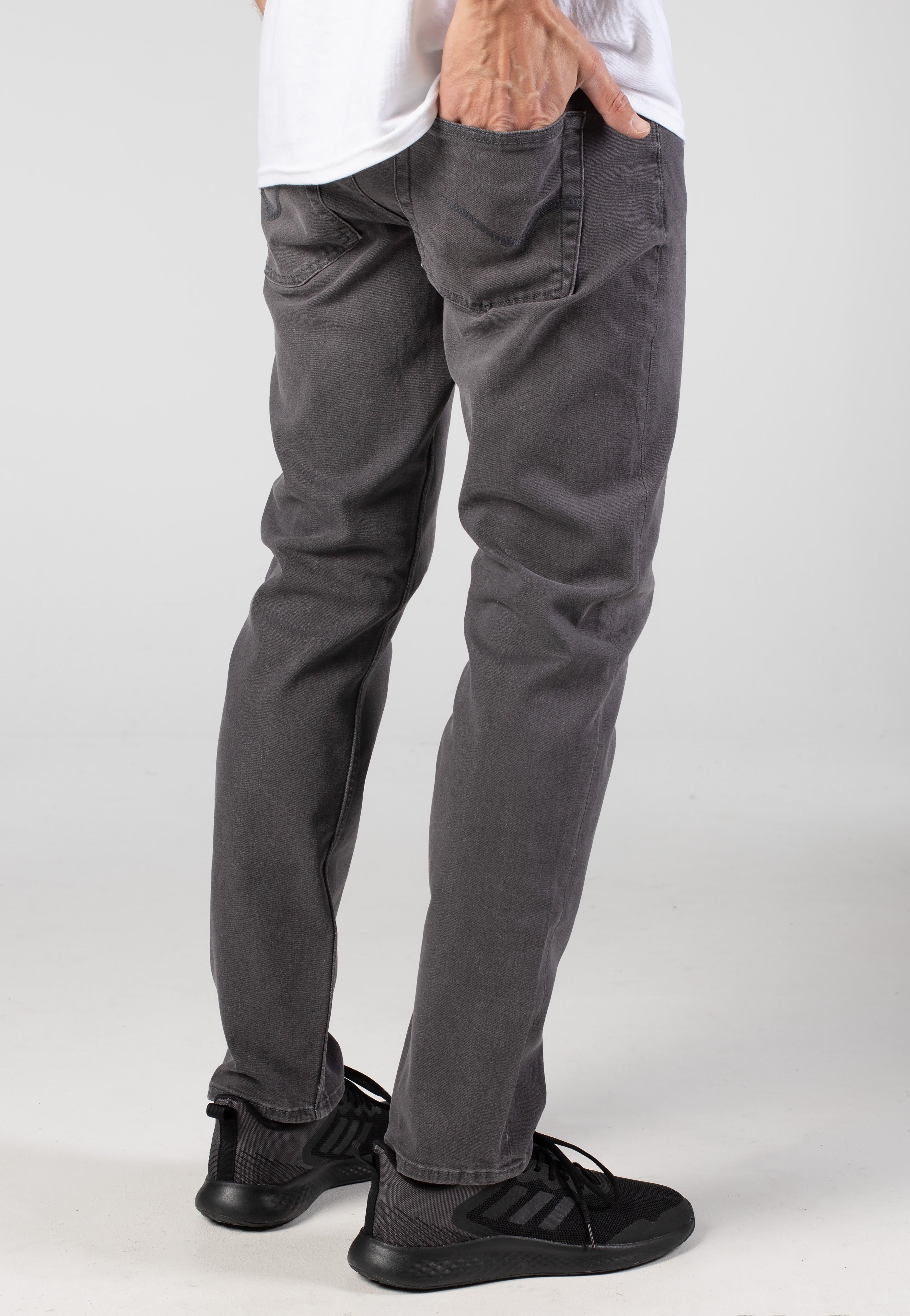 Only & Sons - Weft Reg Dark Grey Denim - Jeans | Men-Image