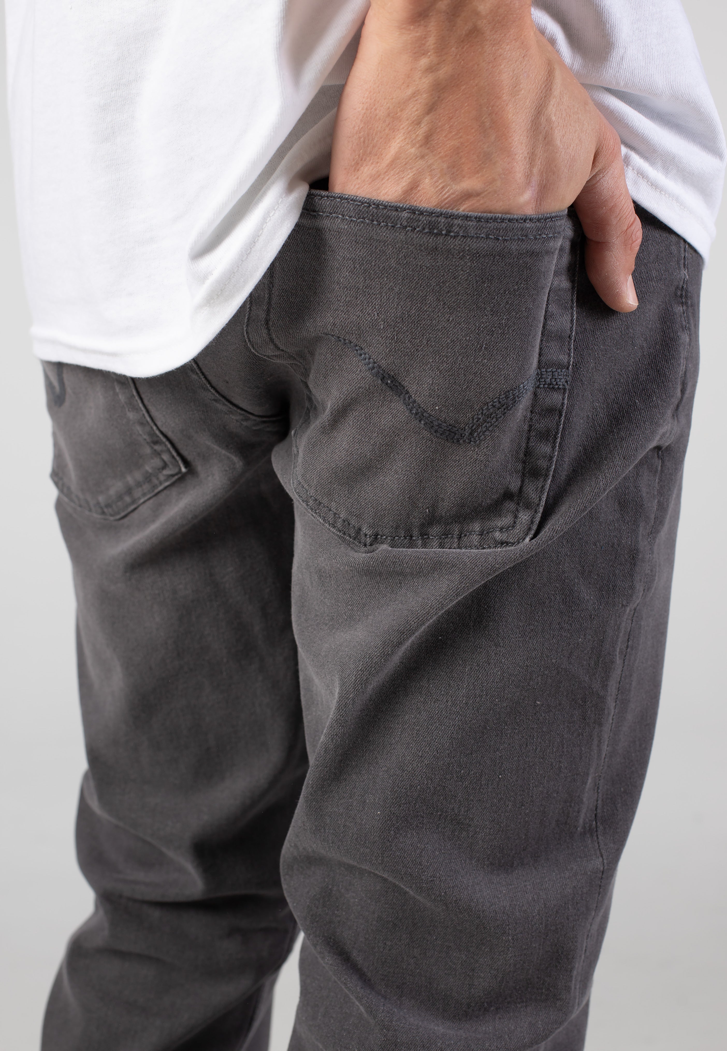 Only & Sons - Weft Reg Dark Grey Denim - Jeans | Men-Image