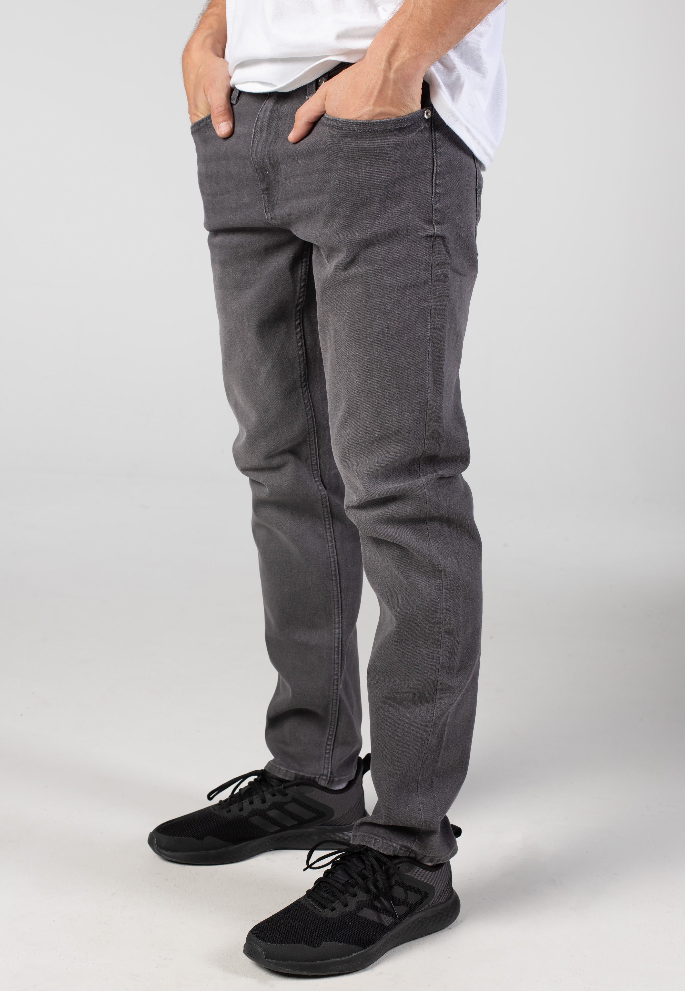 Only & Sons - Weft Reg Dark Grey Denim - Jeans | Men-Image