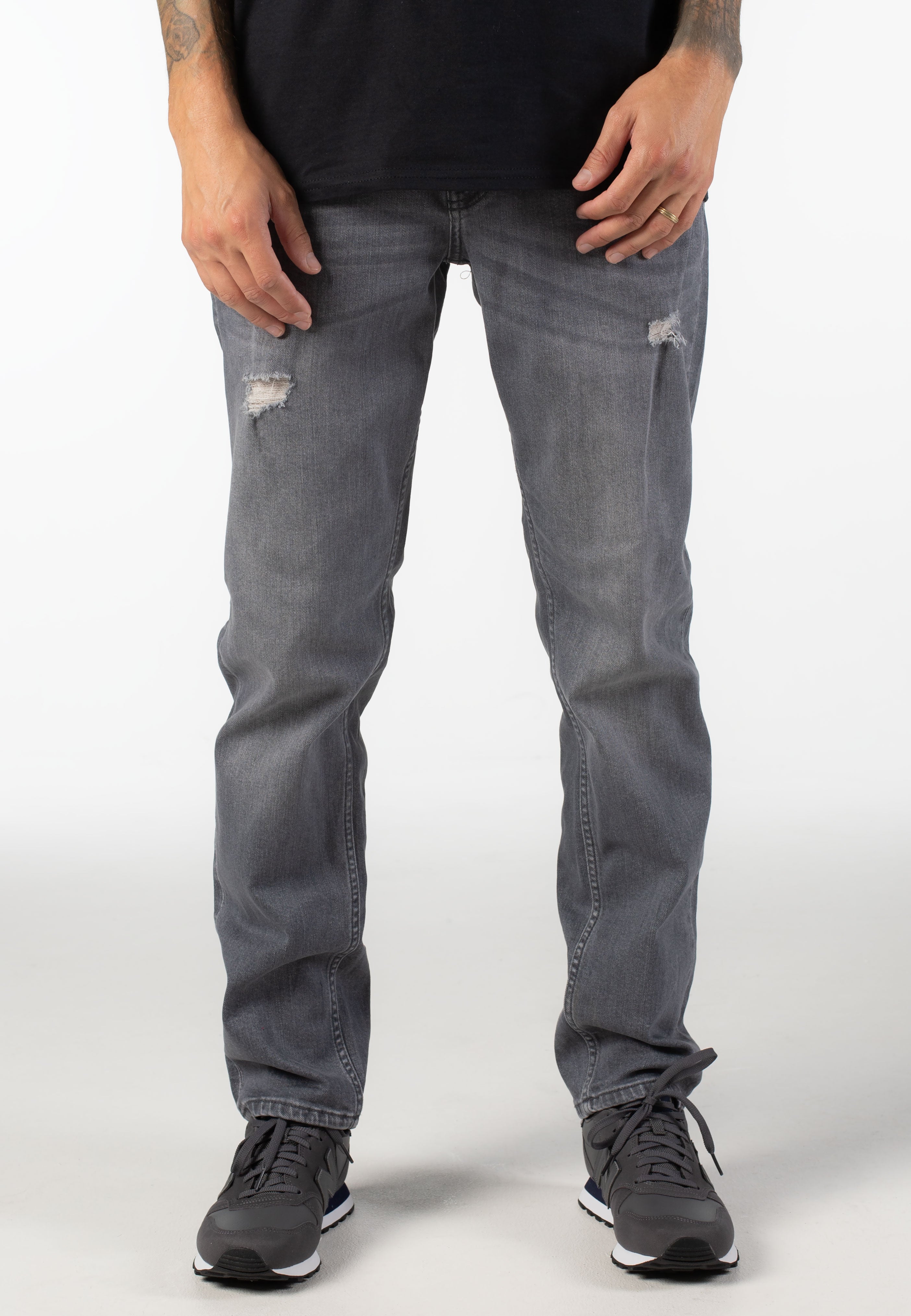 Only & Sons - Weft Regular Medium Grey Denim - Jeans | Men-Image