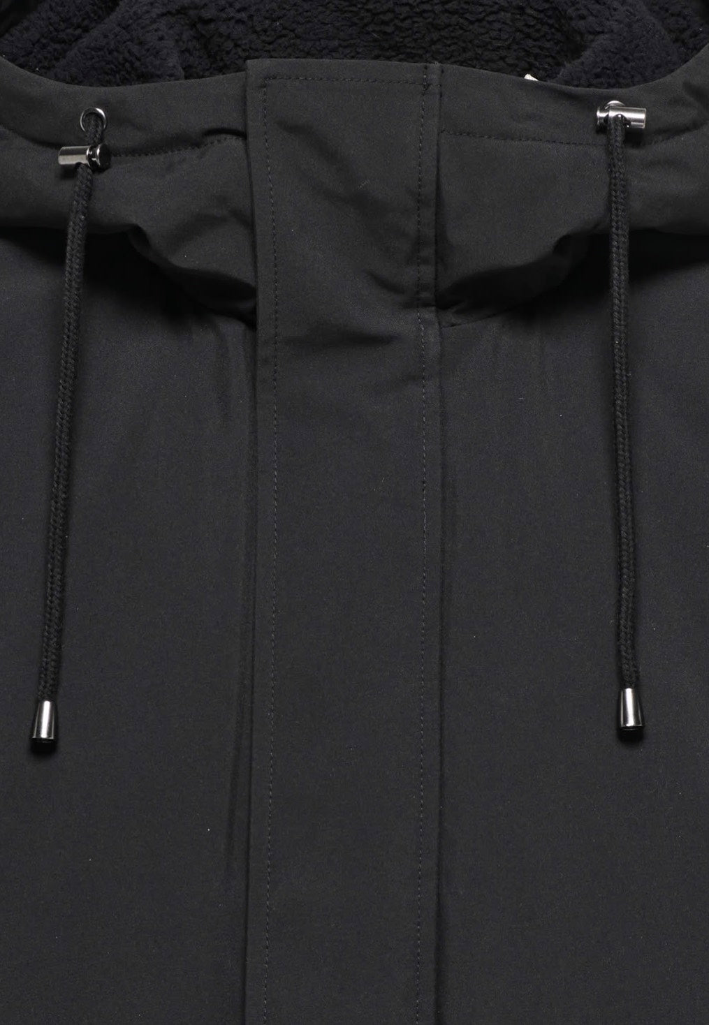 Only & Sons Alex Black/Black Sherpa Chaqueta | Men-Image