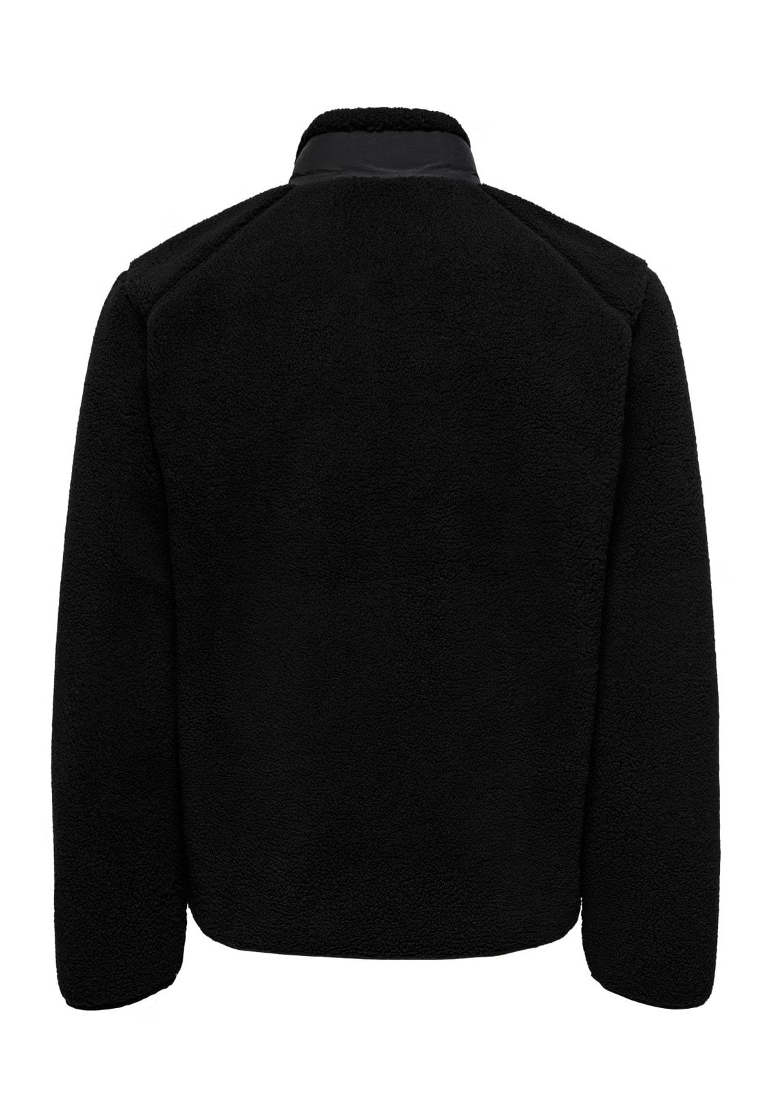 Only & Sons Dallas Life Sherpa Black Bunda | Men-Image