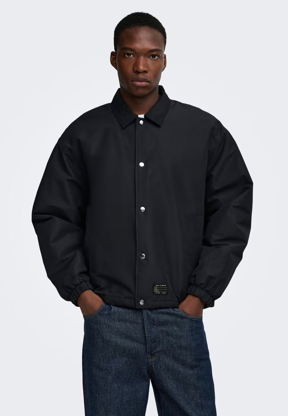 Only & Sons Gabriel Life Black Bunda | Men-Image