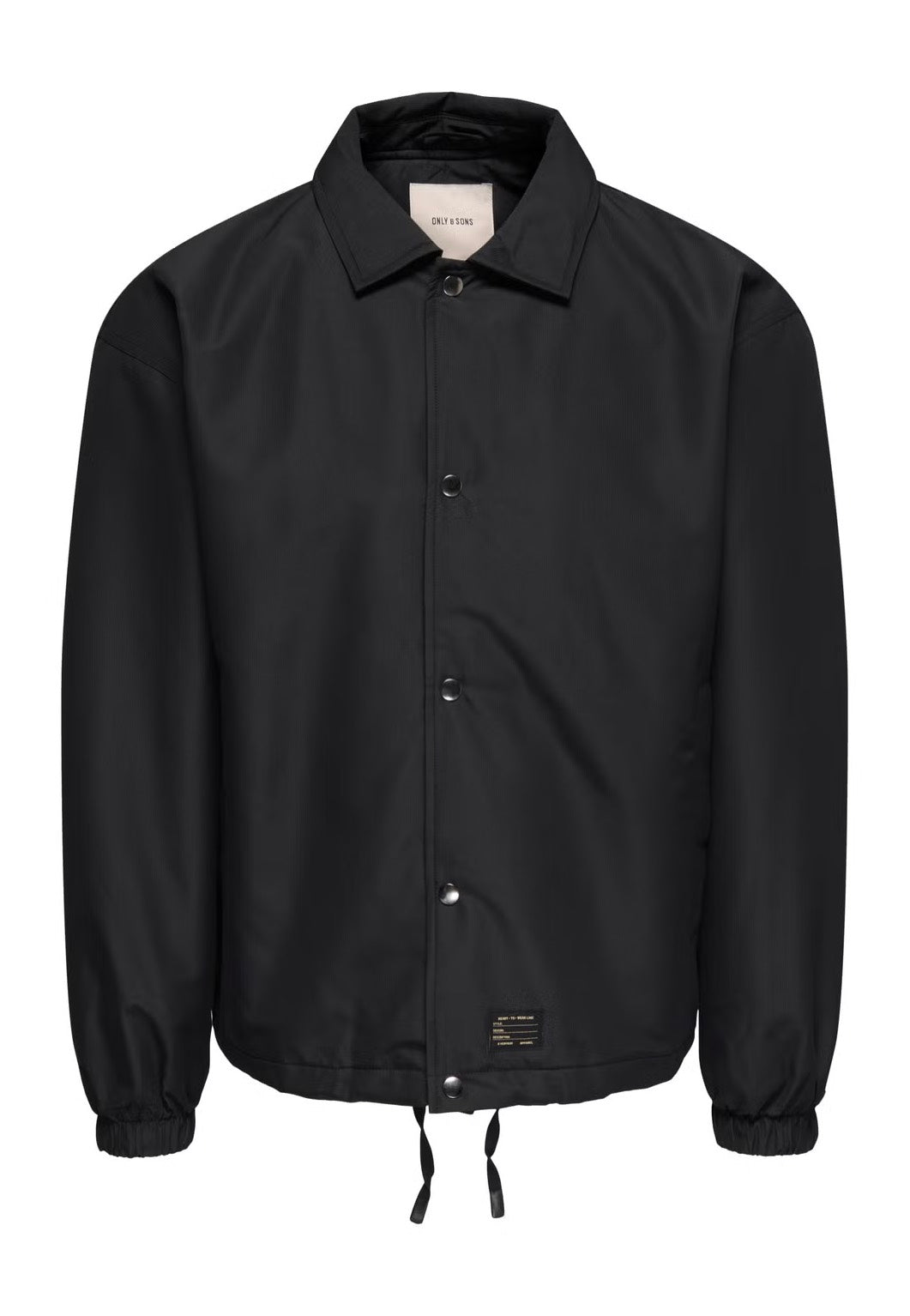 Only & Sons Gabriel Life Black Bunda | Men-Image