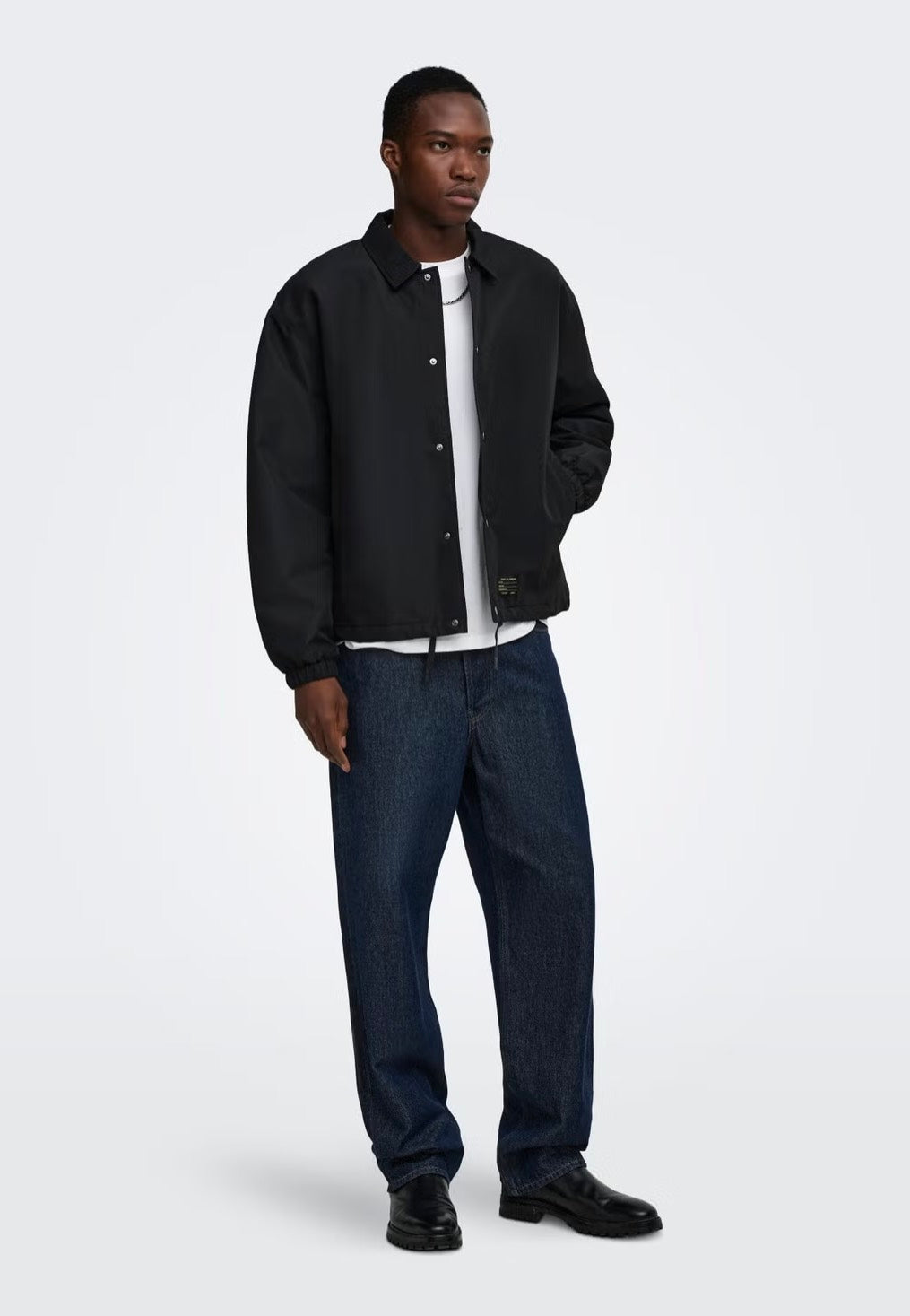 Only & Sons Gabriel Life Black Bunda | Men-Image