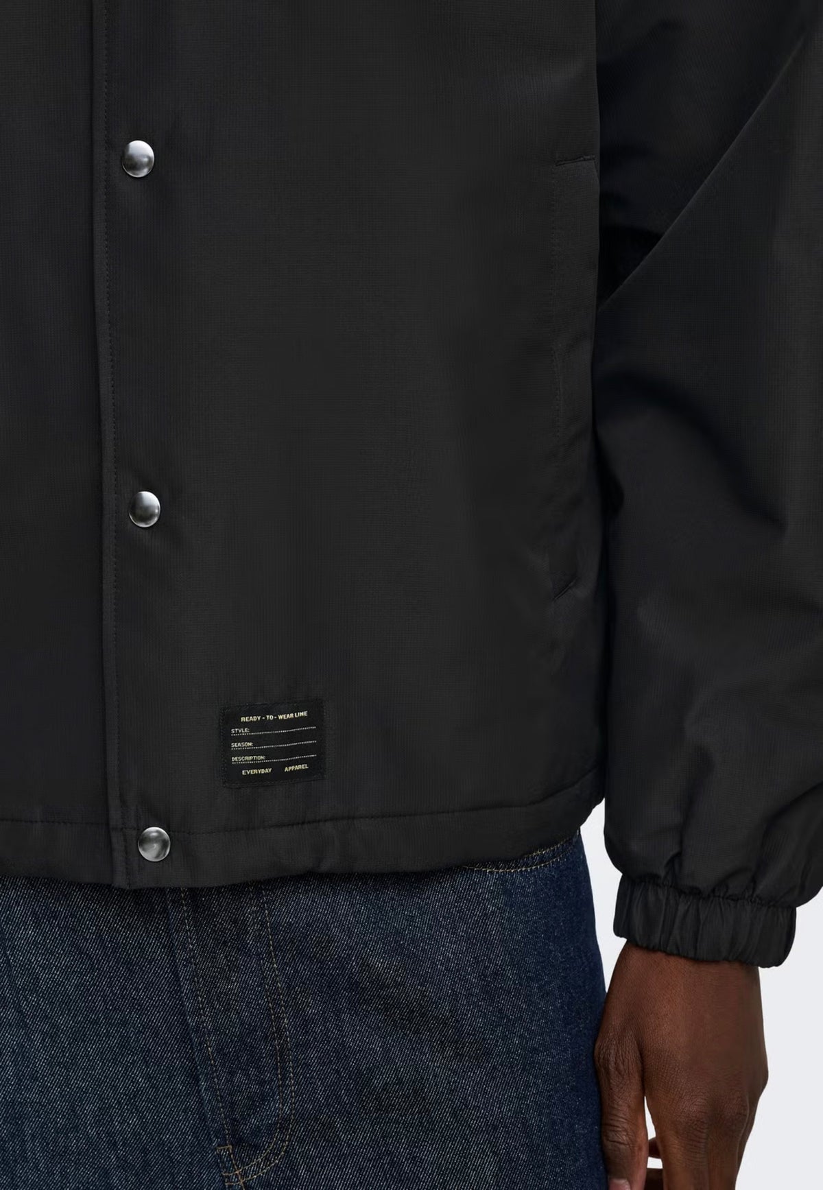 Only & Sons Gabriel Life Black Bunda | Men-Image