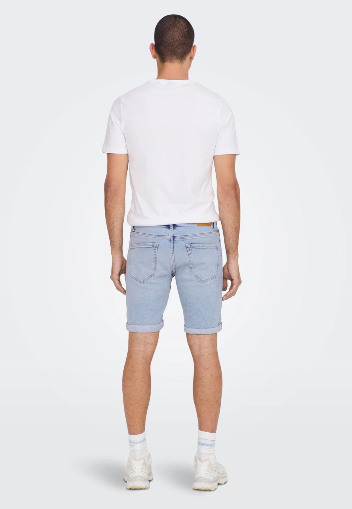 Only & Sons - Ply Light Blue Denim - Shorts | Men-Image