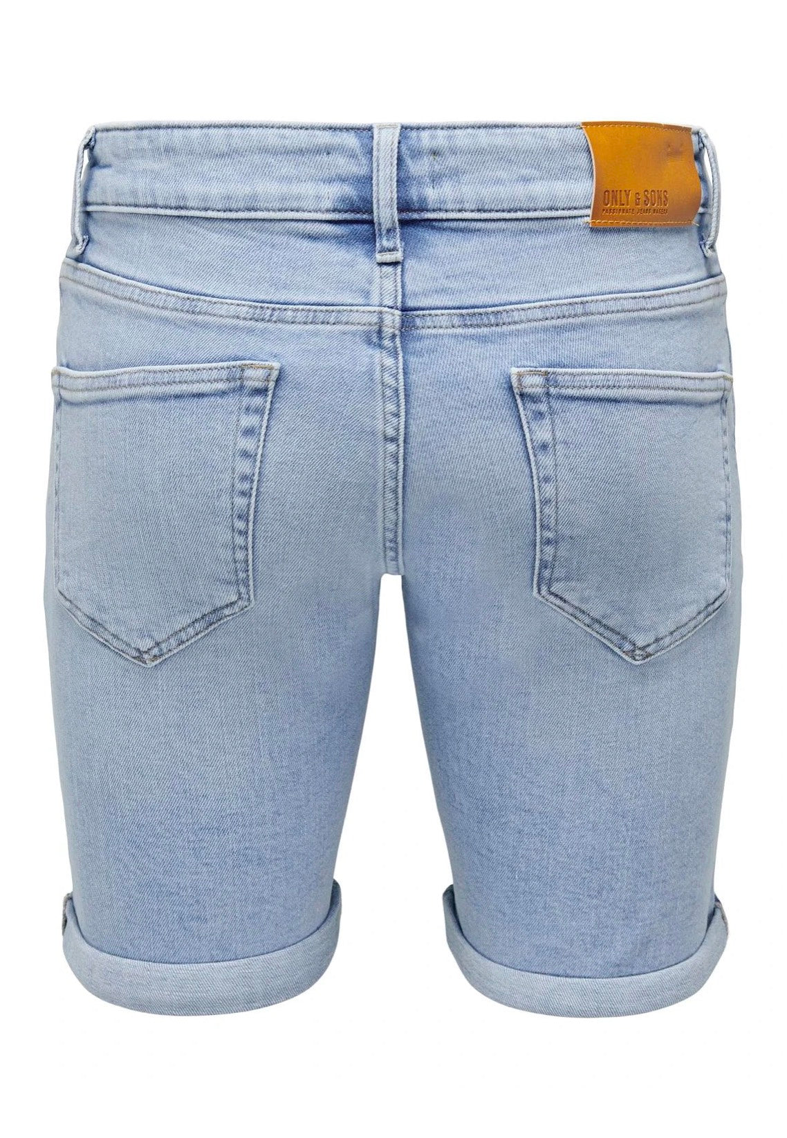 Only & Sons - Ply Light Blue Denim - Shorts | Men-Image