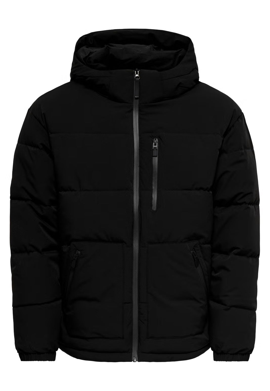 Only & Sons Romo Puffer Black Giacca | Men-Image