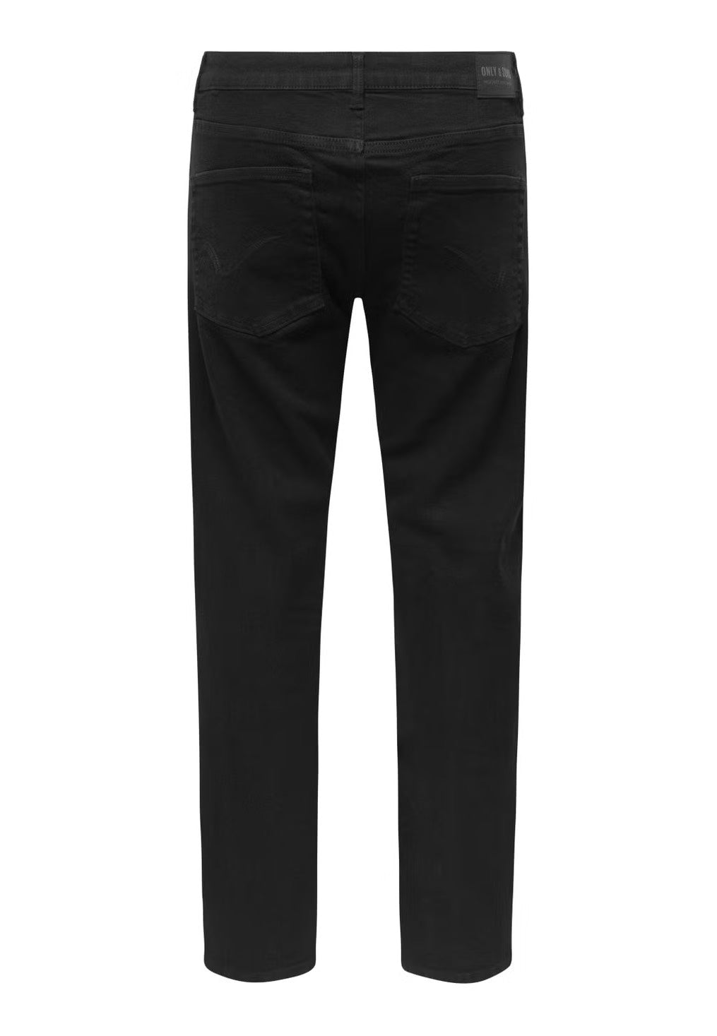 Only & Sons Weft Regular Black Denim Džíny | Men-Image