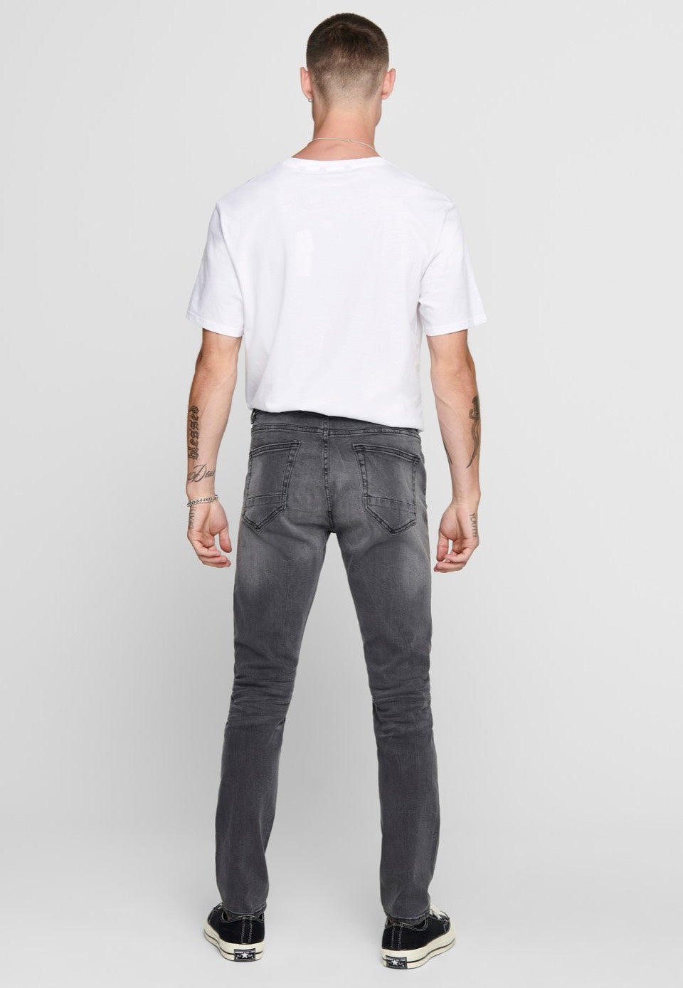 Only & Sons - Swarp Life Grey Denim - Jeans | Men-Image