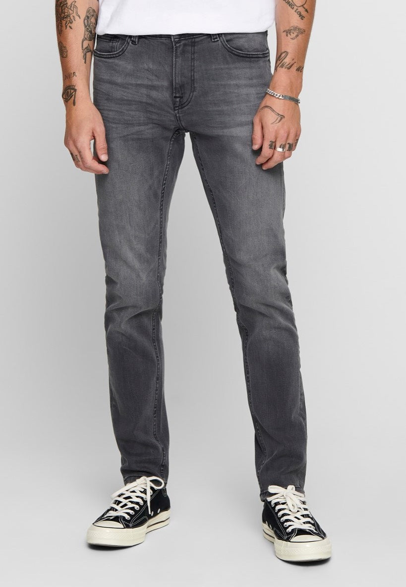 Only & Sons - Swarp Life Grey Denim - Jeans | Men-Image