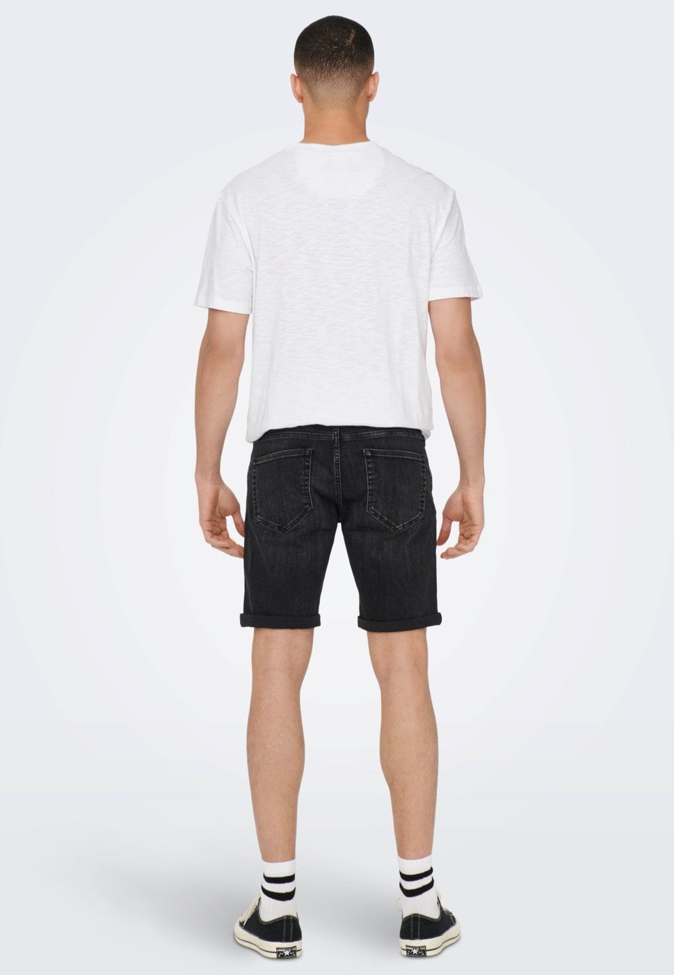 Only & Sons - Ply Washed Washed Black - Shorts | Men-Image