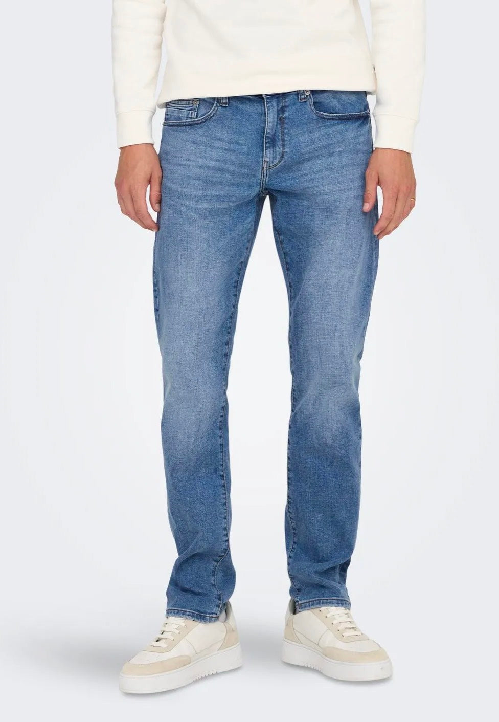 Only & Sons - Weft Reg Jax Medium Blue Denim - Jeans | Men-Image