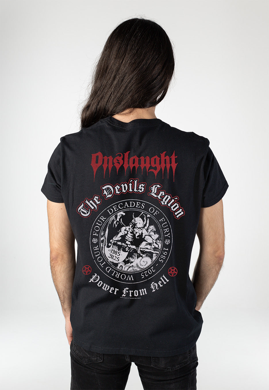 Onslaught - Power From Hell - T-Shirt | Men-Image