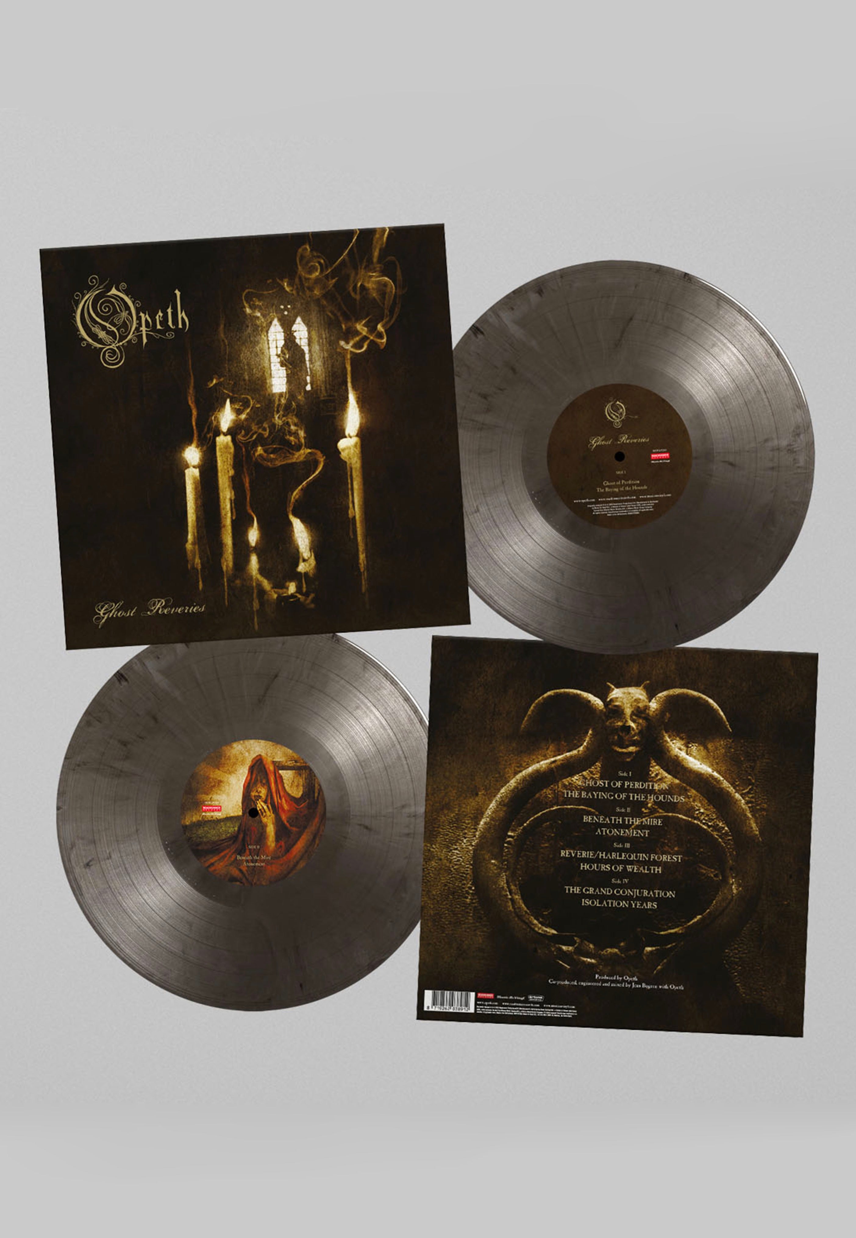 Opeth - Ghost Reveries Re-Issue Ltd. Silver & Black - Marbled 2 Vinyl | Neutral-Image