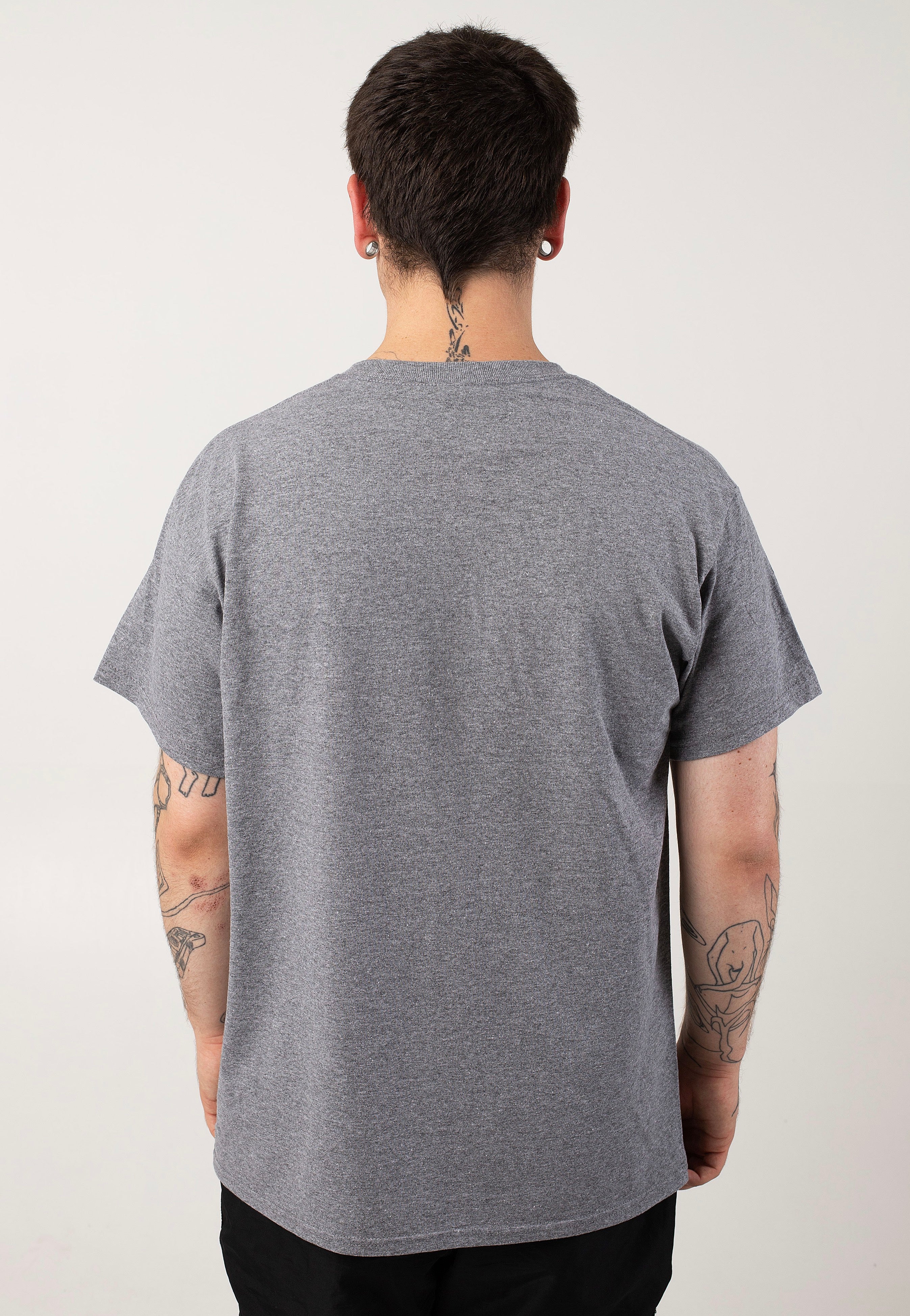 Orbit Culture - Horned Skull Graphite Heather - T-Shirt | Men-Image