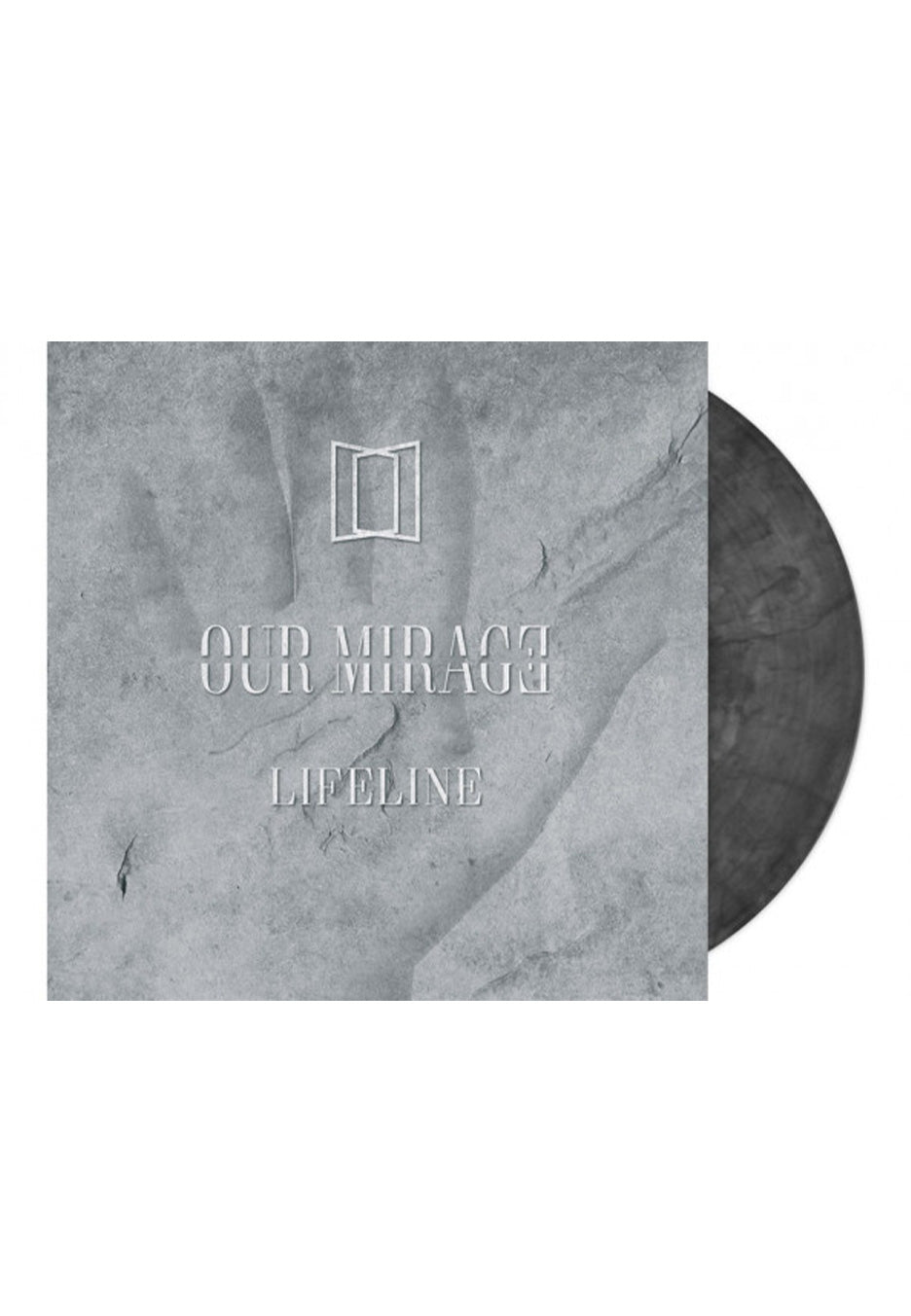 Our Mirage - Lifeline Silver w/ Black - Marbled Vinyl | Neutral-Image
