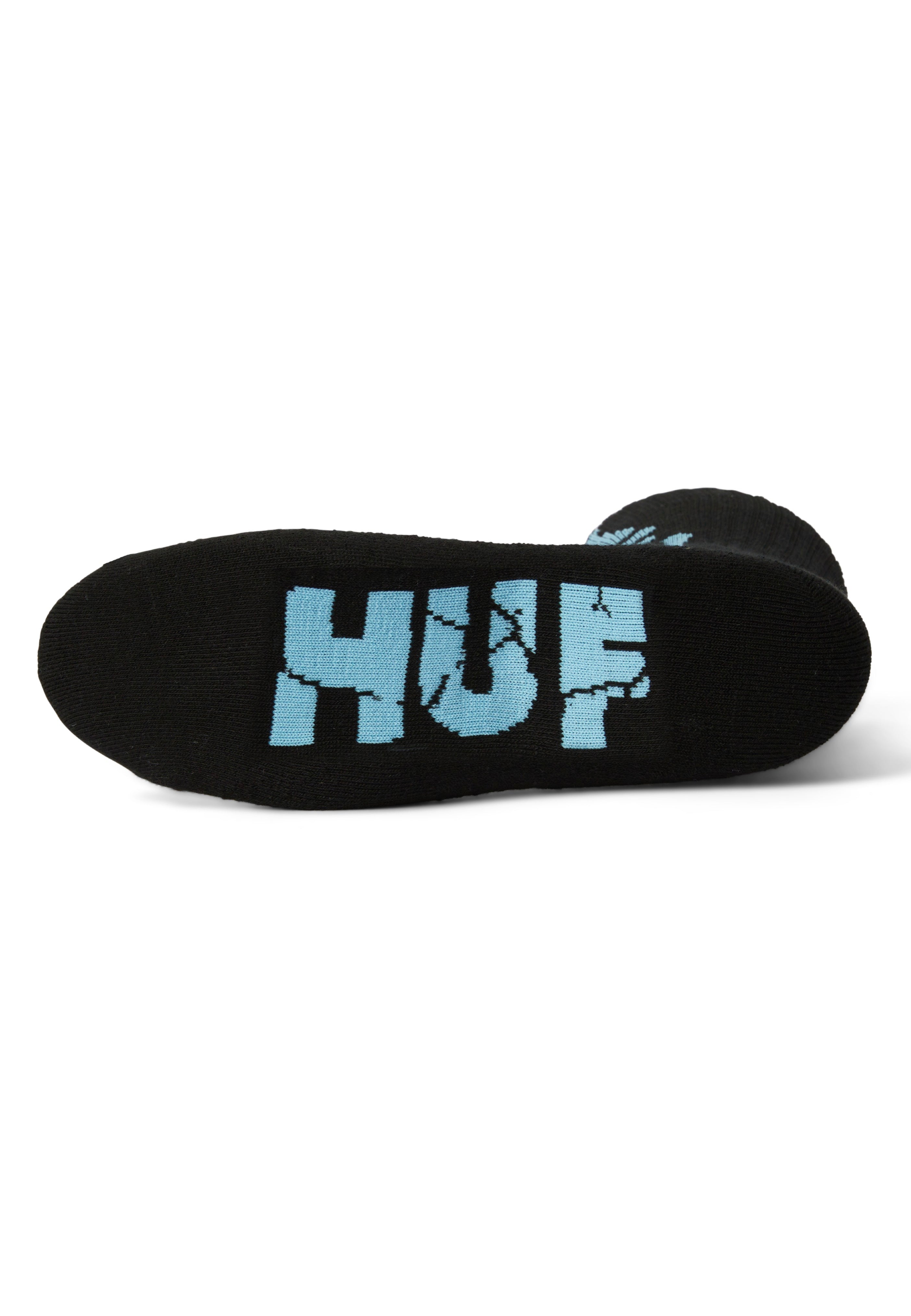 HUF - Out For The Season Crew Black - Socks | Neutral-Image