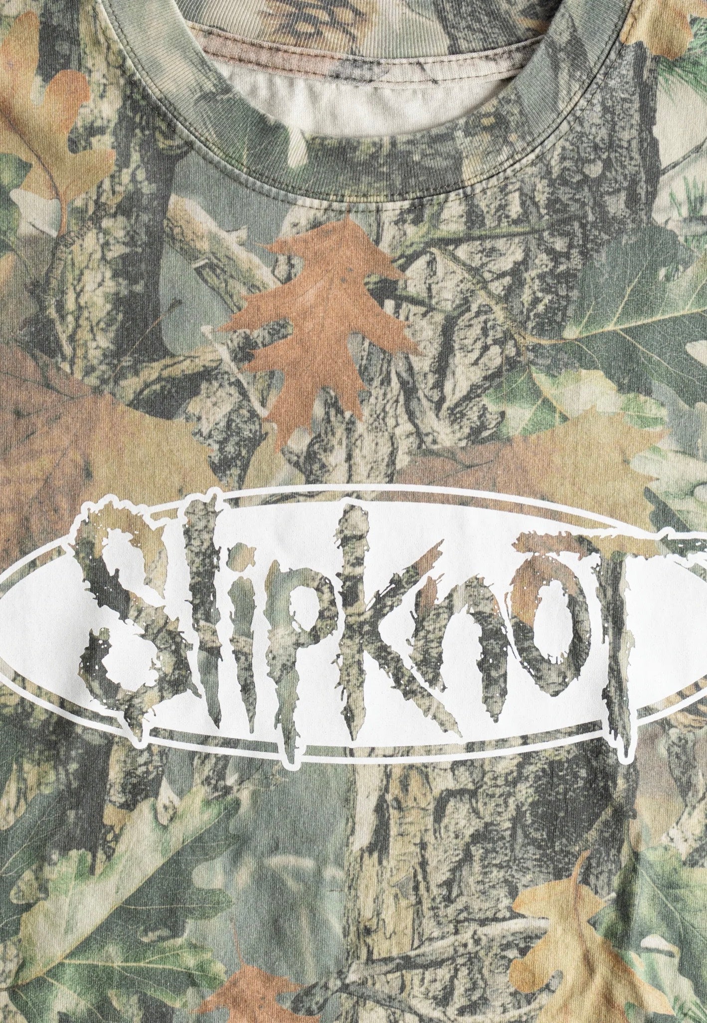 Welcome x Slipknot - Oval Logo Boxy Camo - T-Shirt | Men-Image