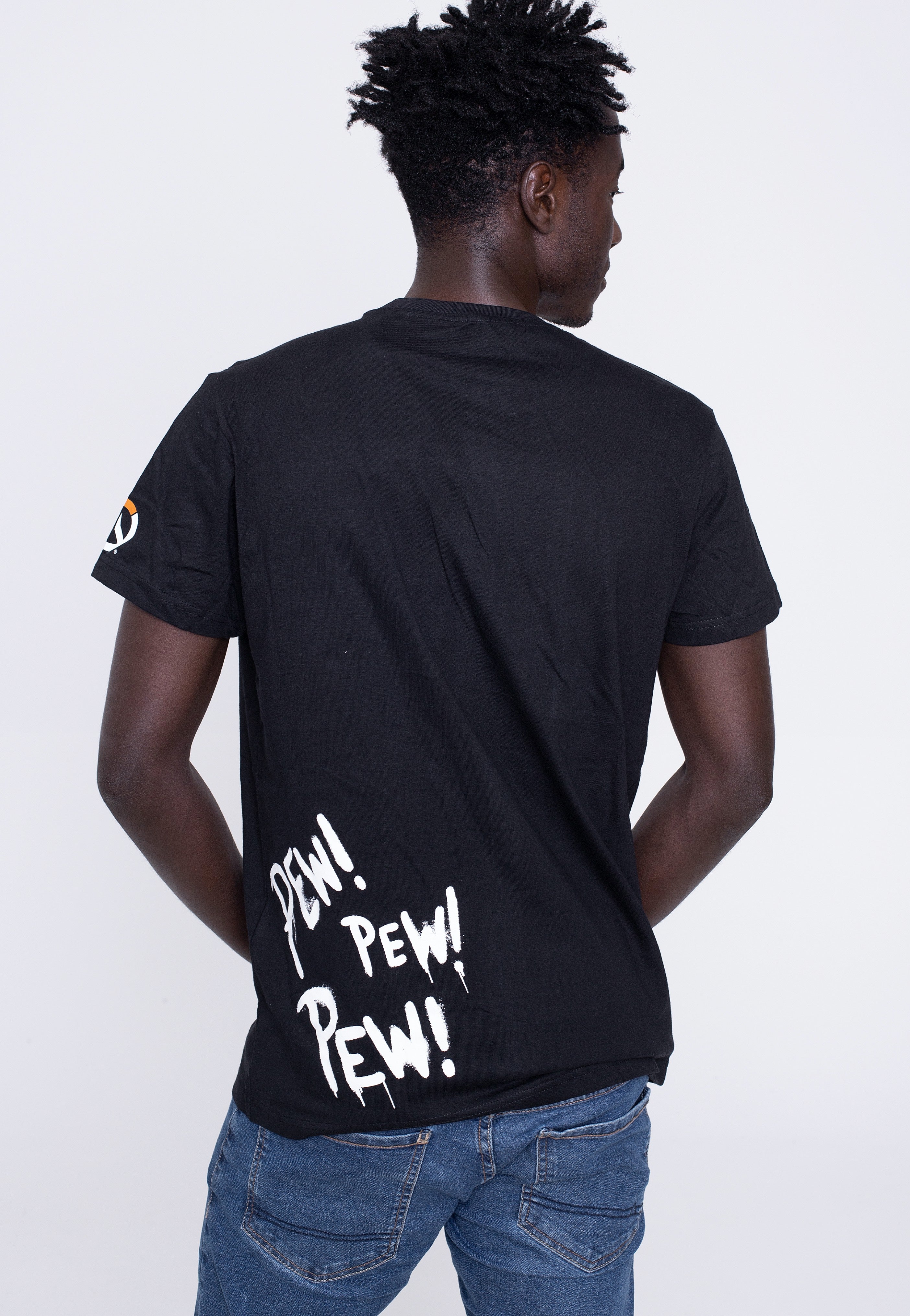 Overwatch - Tracer Pew Pew Pew! - T-Shirt | Men-Image
