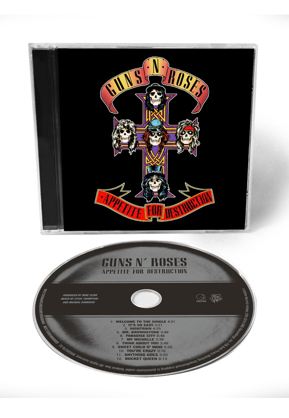Guns N' Roses - Appetite For Destruction (Remastered) - CD | Neutral-Image