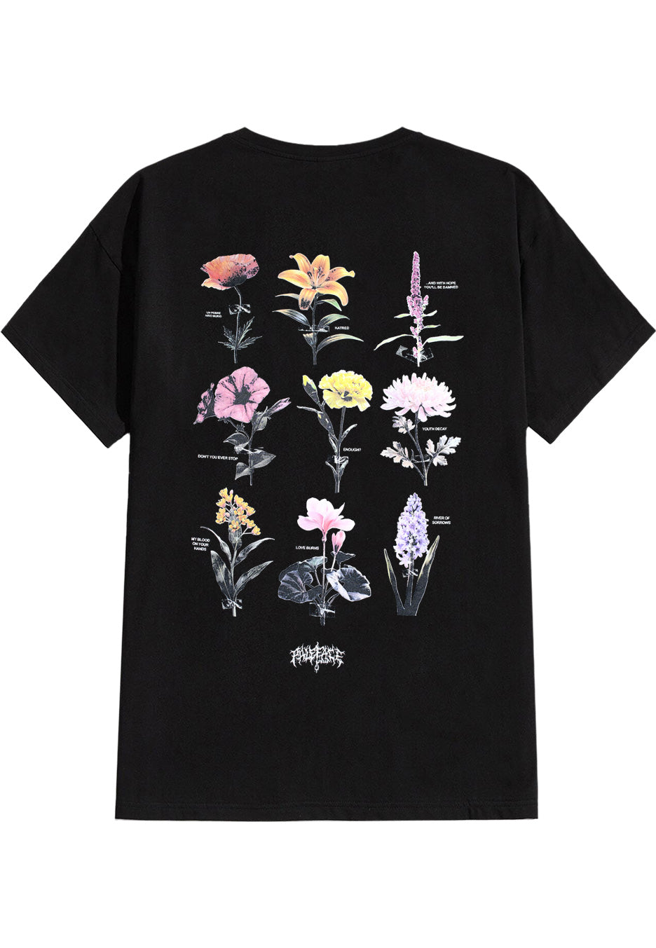 Flower サイン入りTシャツ Paleface Swiss - Hidden Flowers - T-Shirt | Impericon