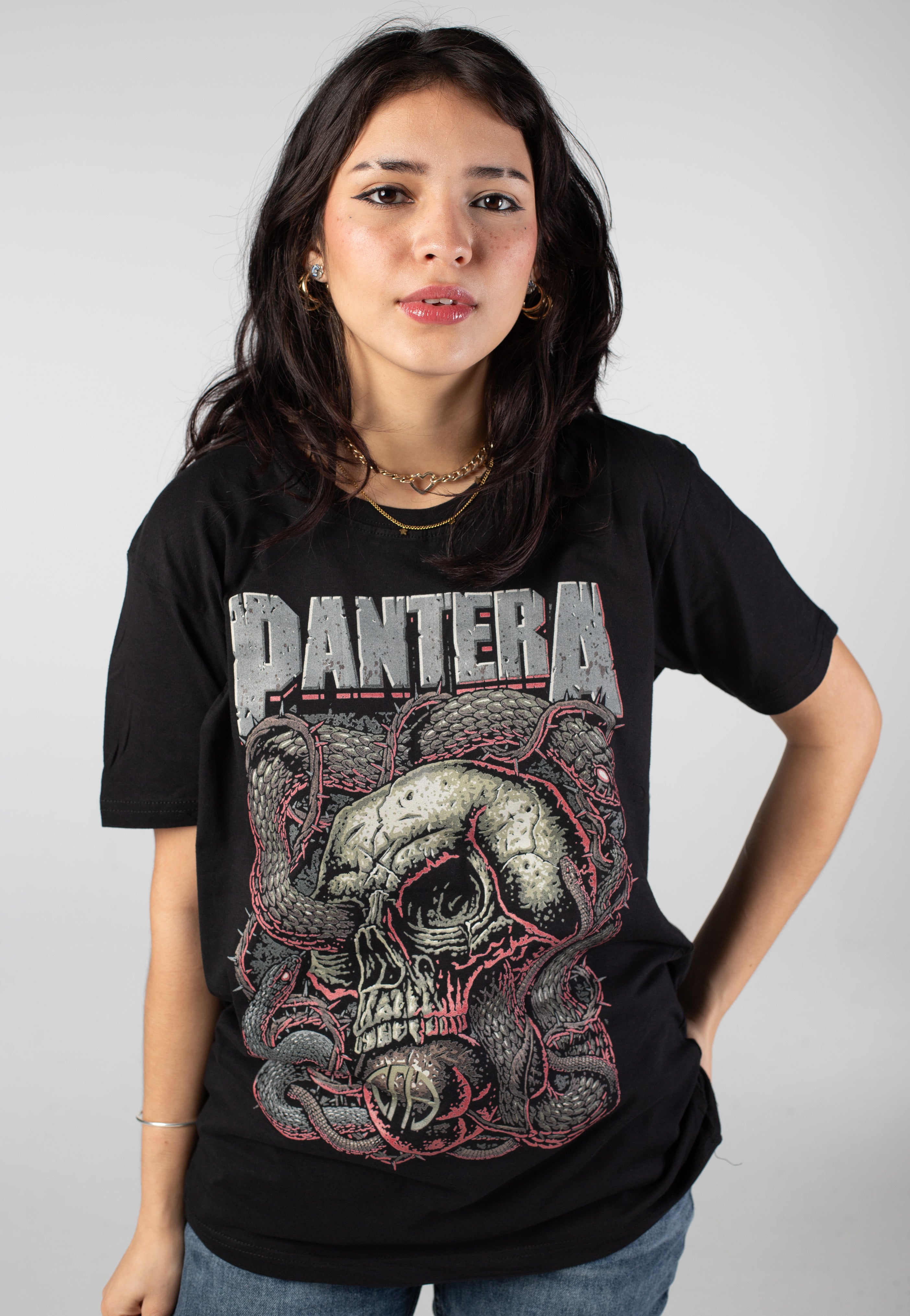 Pantera - Serpent Skull - T-Shirt | Women-Image